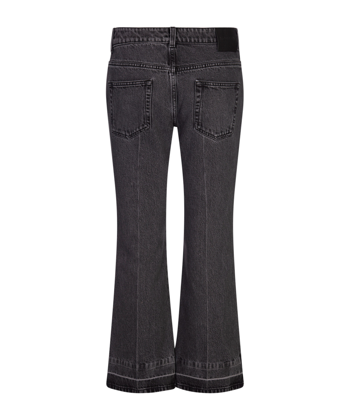 Alexander Mcqueen Flared Jeans In Black