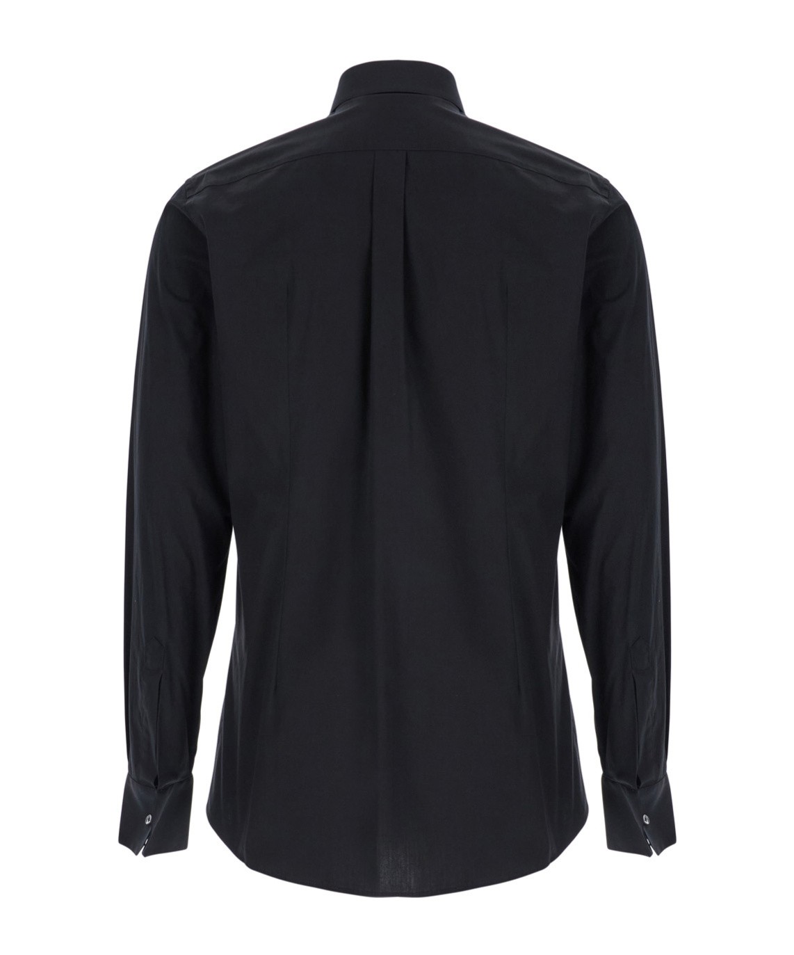 Dolce & Gabbana Black Essential Cotton Shirt In Black