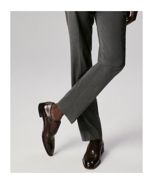 Christian Louboutin Seriox Leather Oxford Shoes In Brown