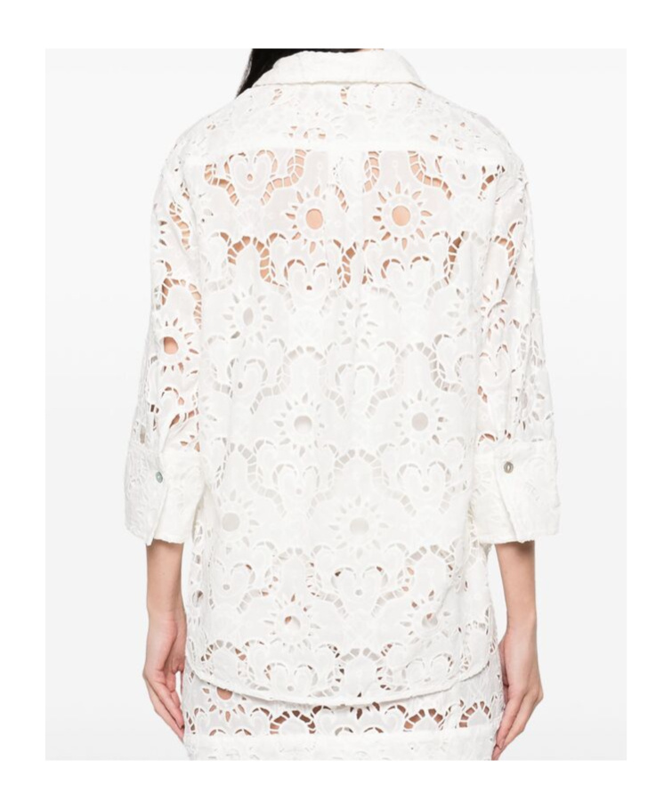 Shop Farm Rio Long-sleeved Shirt In White