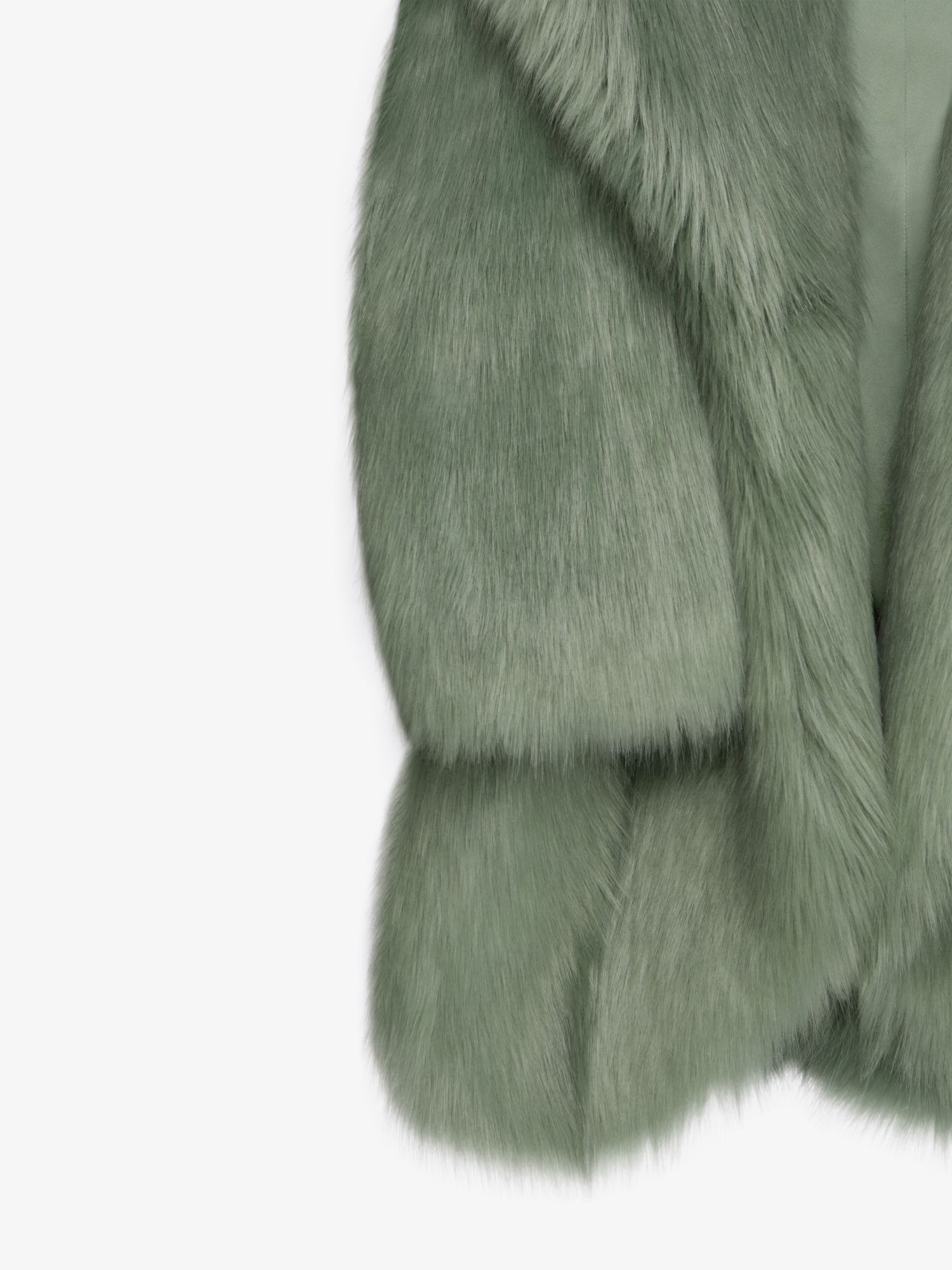 GIVENCHY OVERSIZED COAT IN FAUX FUR