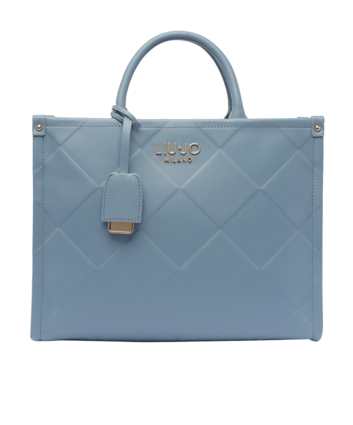 Liu •jo Logo-lettering Tote Bag In Blue