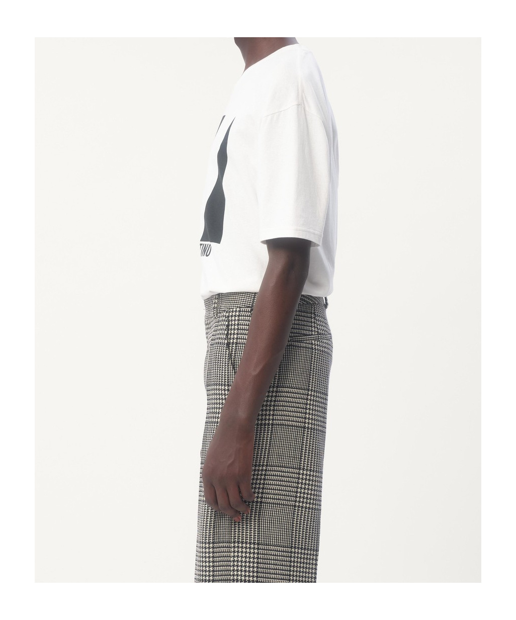 Shop Valentino Cotton T-shirt With Chez Print In White