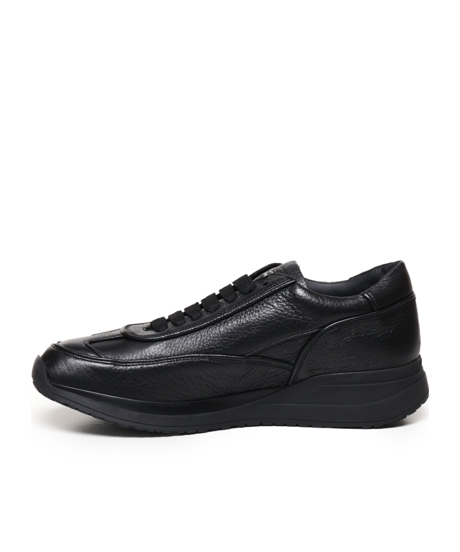 Cesare Paciotti Lace-up Low-cut Casual Shoes In Black