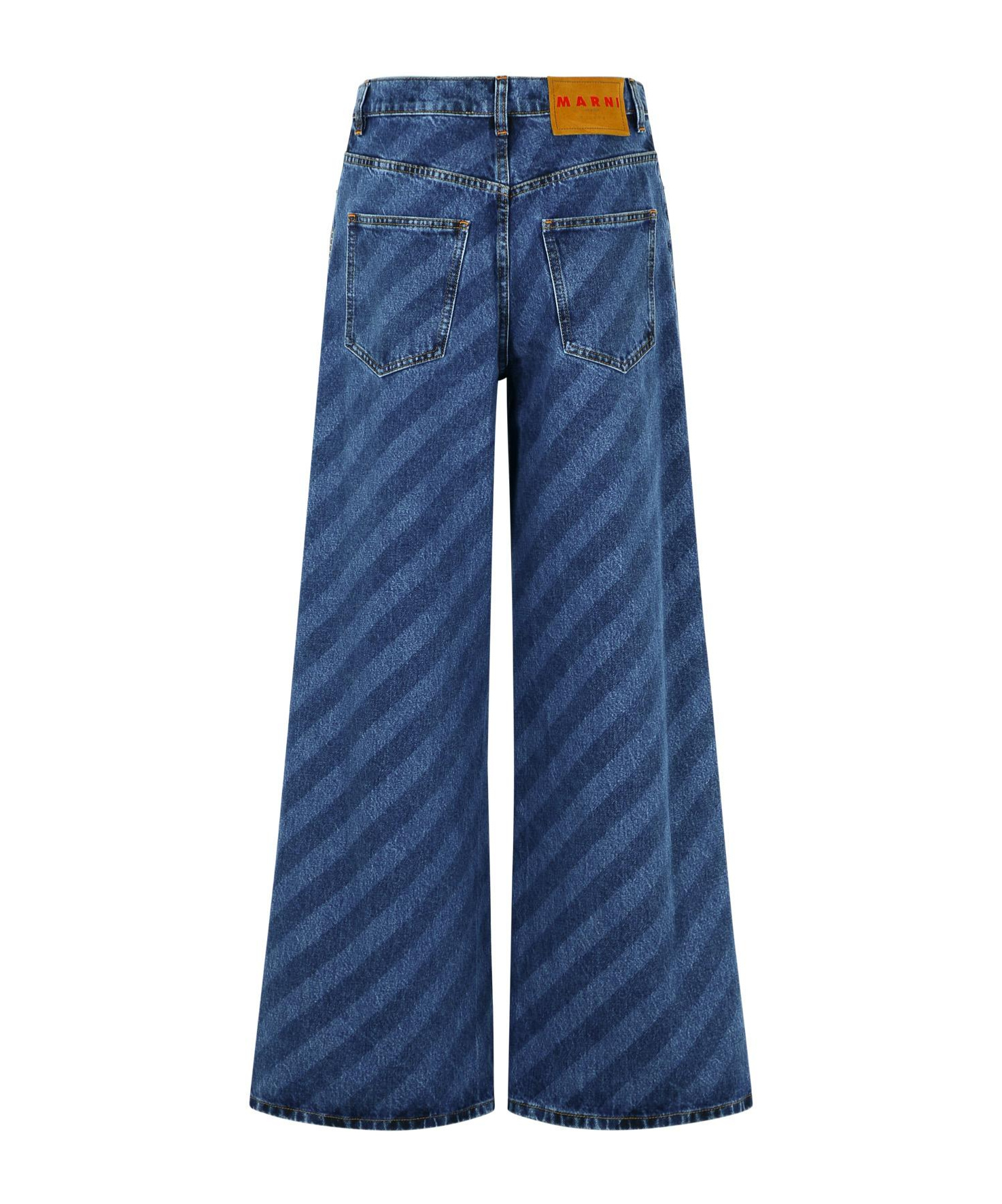 MARNI STRIPED JEANS