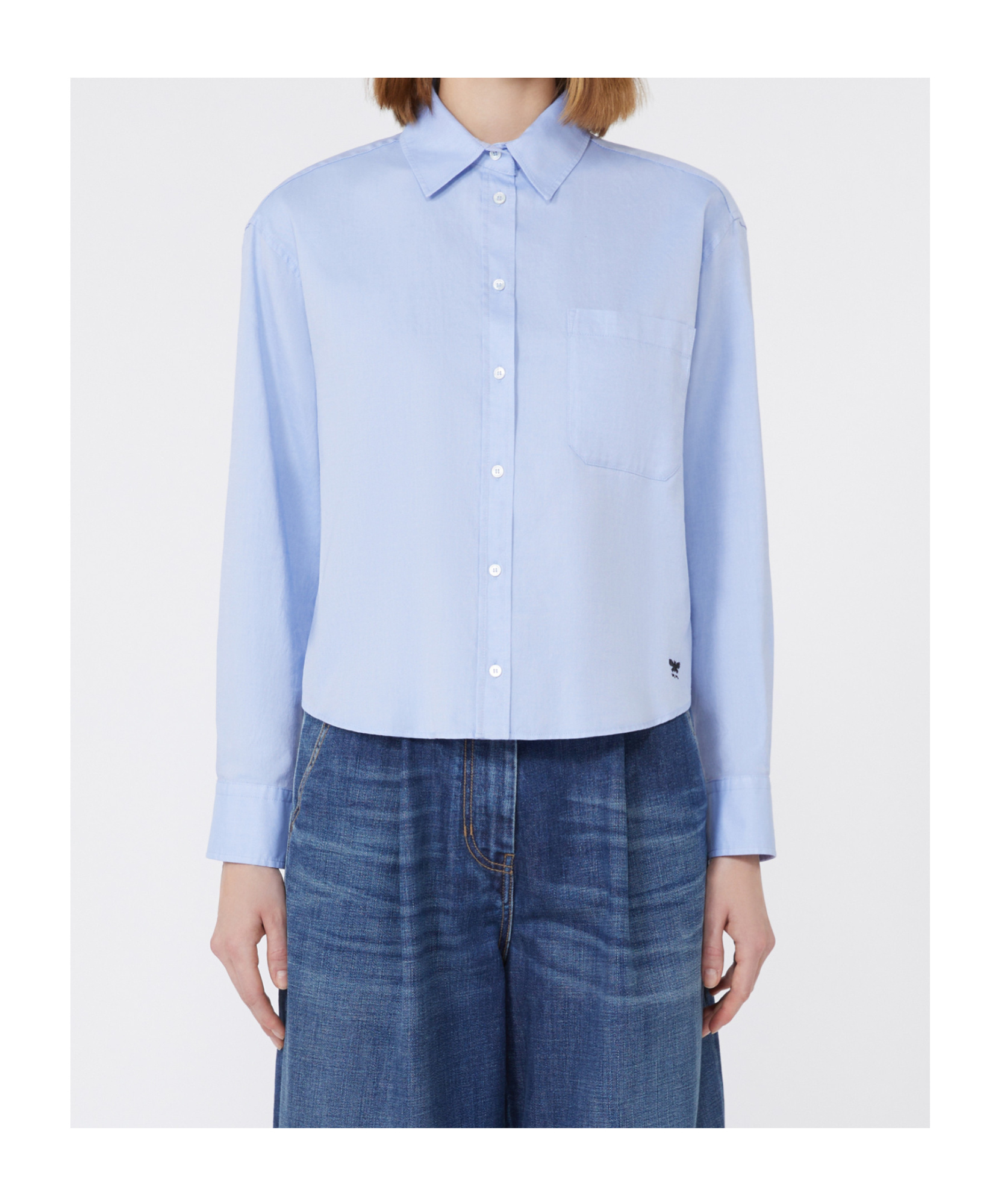 Weekend Max Mara Lapel Long Sleeve Shirt