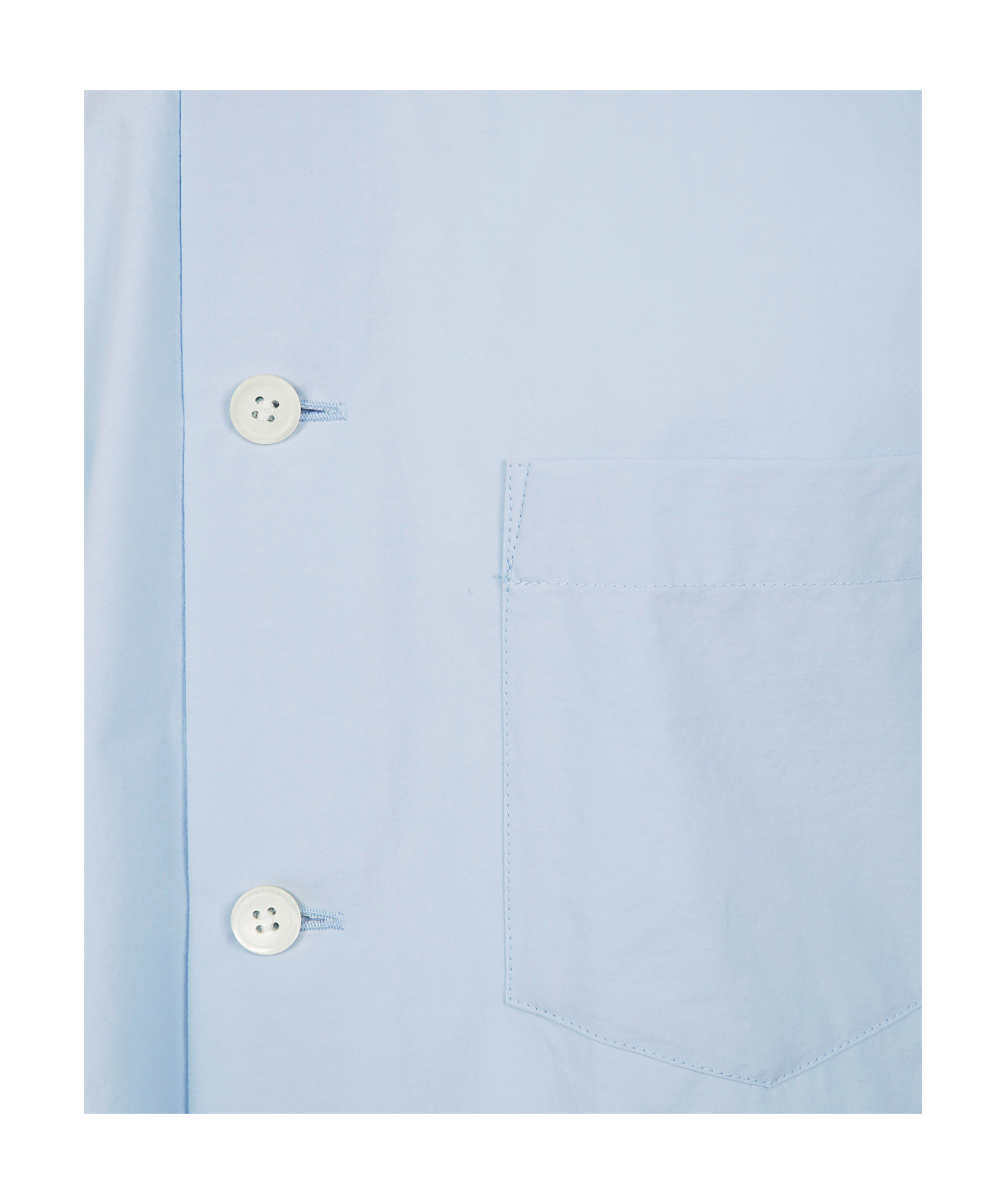 Shop Issey Miyake Streamline Shirt In Sky-blue