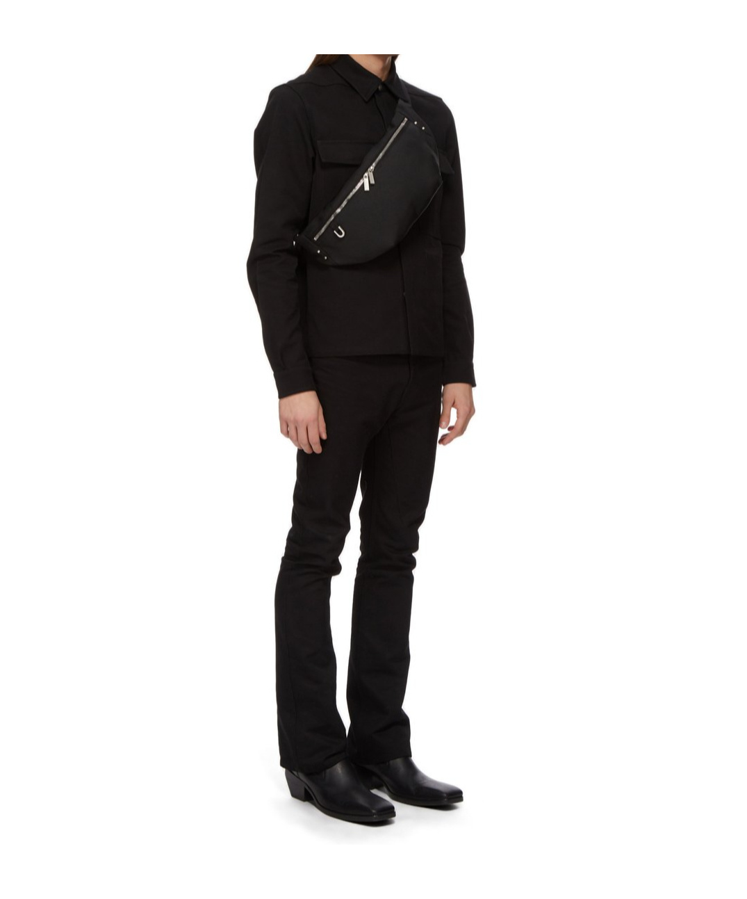 Rick Owens Bumbag Belt Bag In Black
