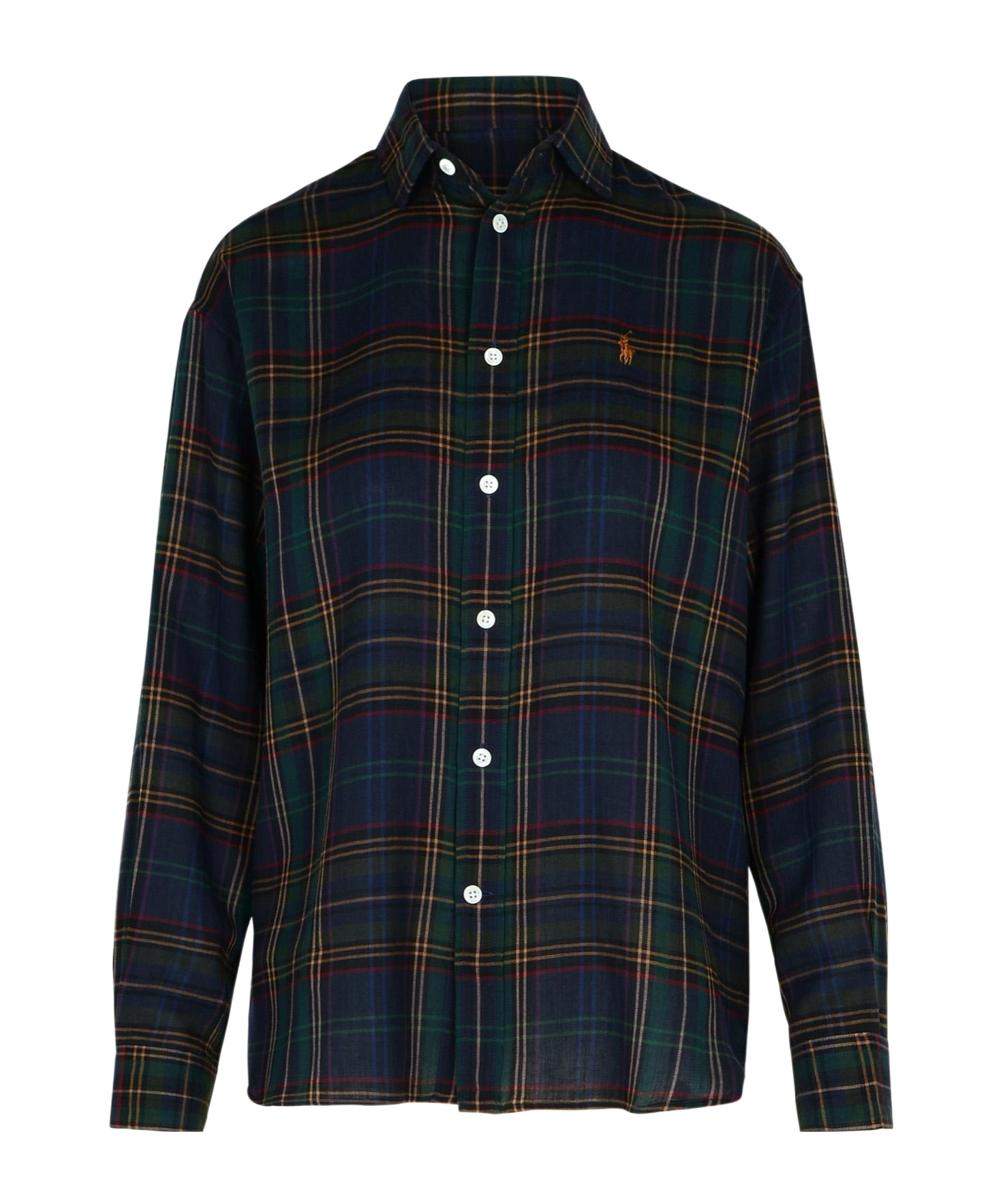 POLO RALPH LAUREN PLAID-PATTERN SHIRT