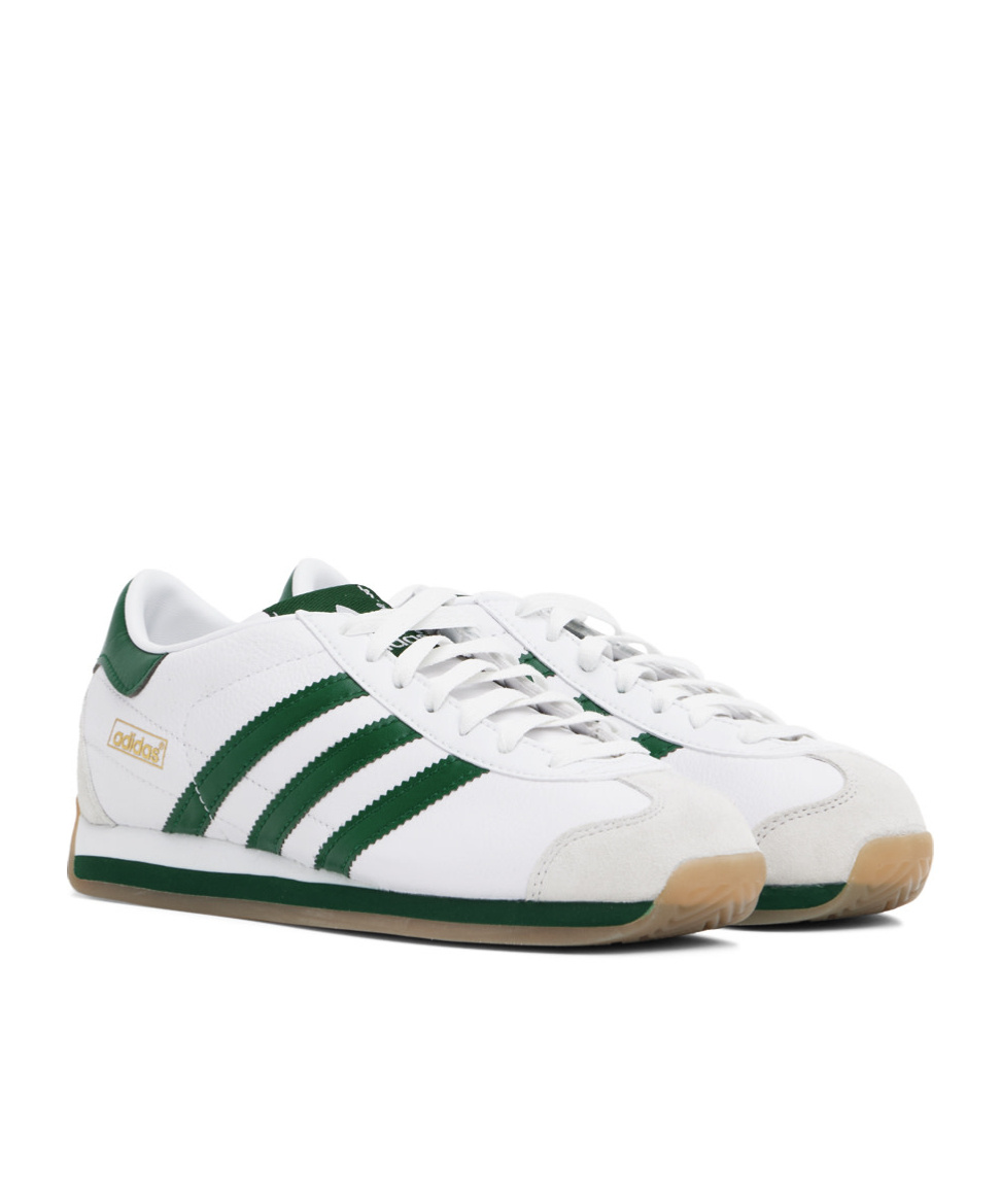 Adidas Originals Womens Adidas Country Og Brand-stamp Leather Low-top Trainers In White