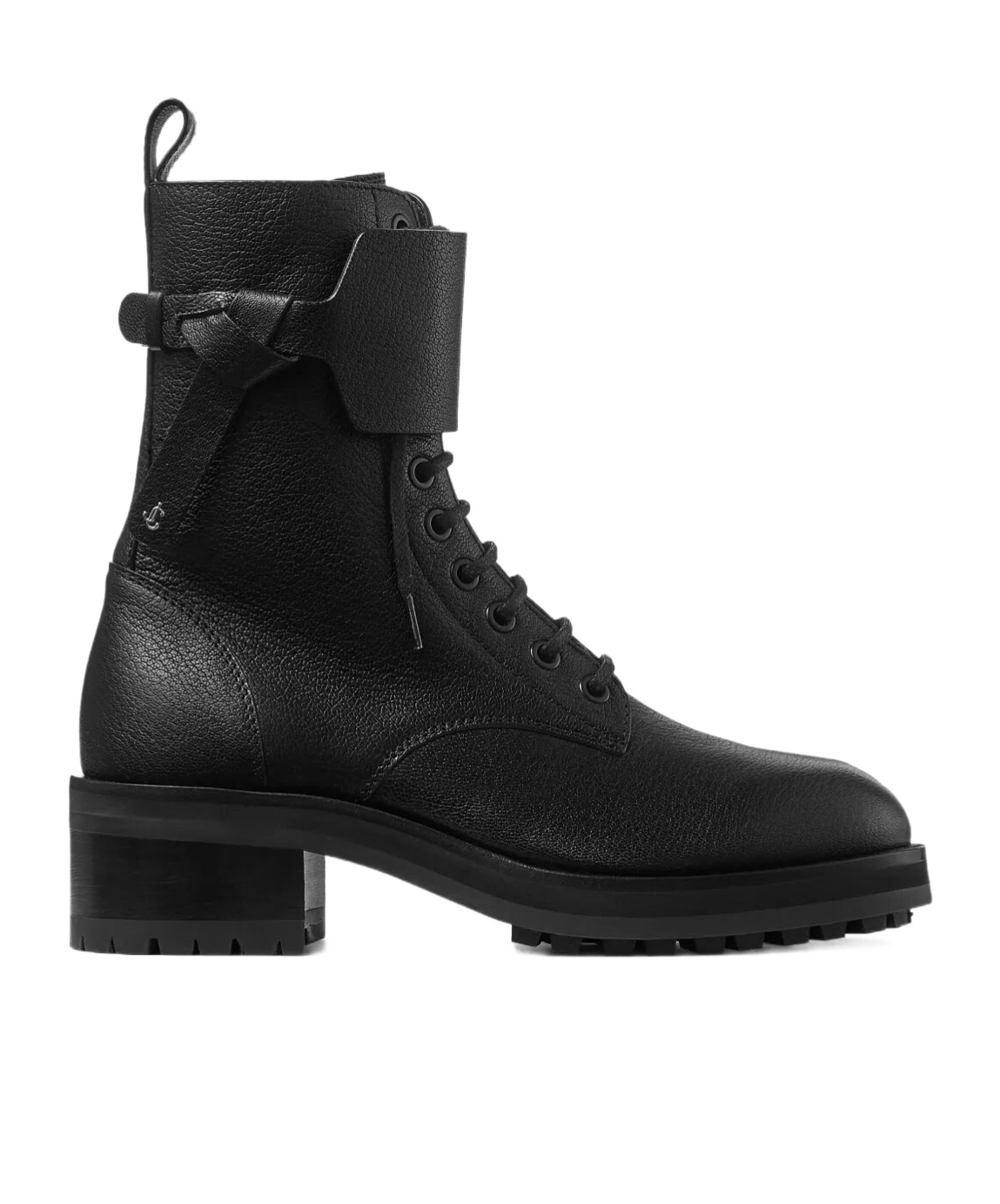 Jimmy Choo Rosabel Leather Lace-up Combat Boots Shoes In Multi