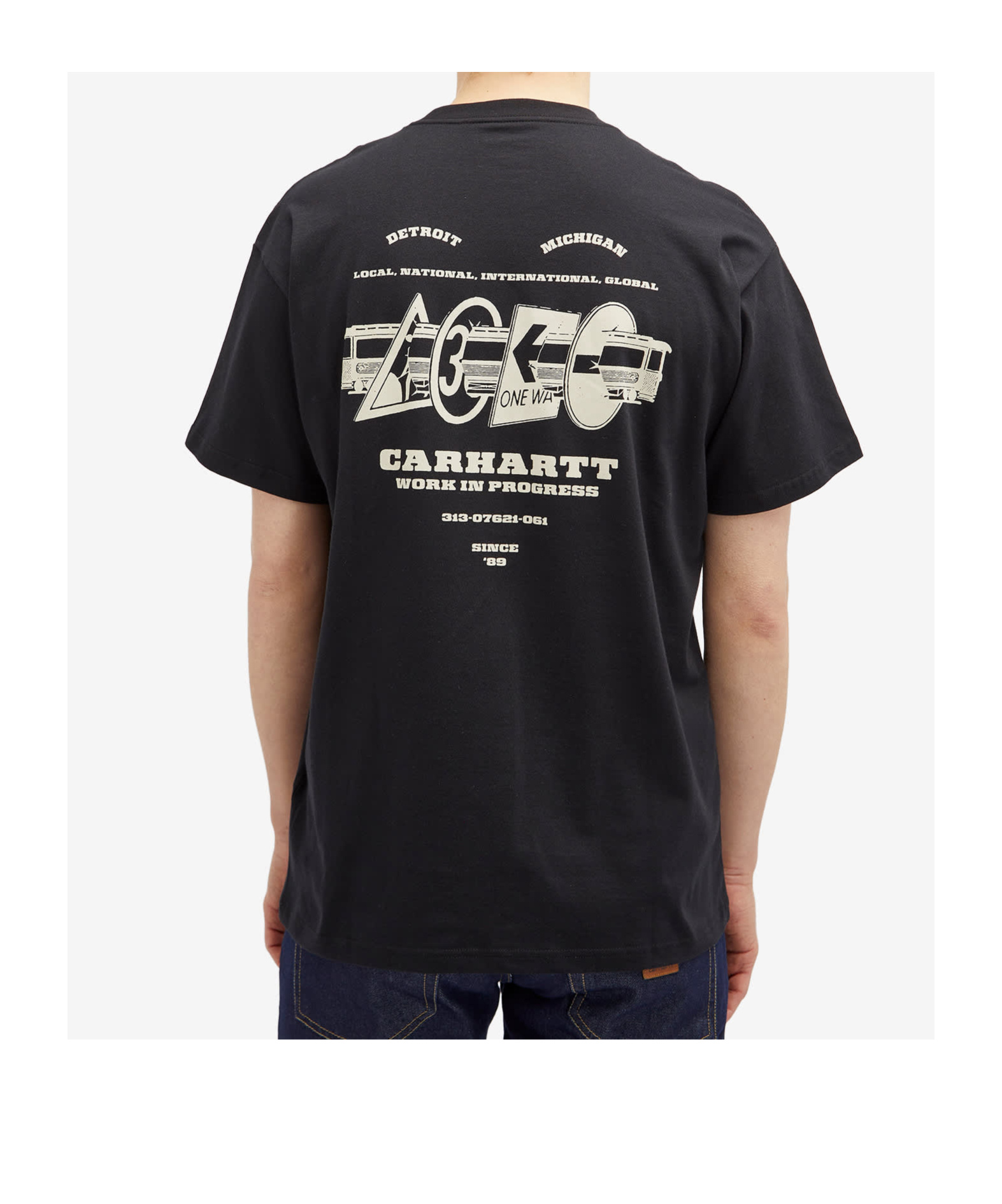 CARHARTT ITEM O-NECK SHORT-SLEEVED T-SHIRT