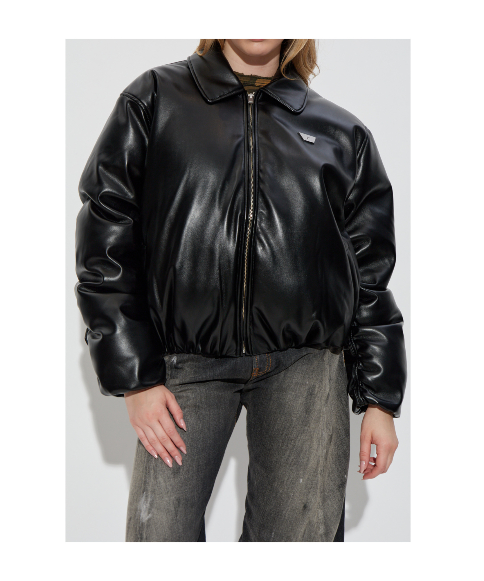 Misbhv Logo Patch Casual Jacket In Black