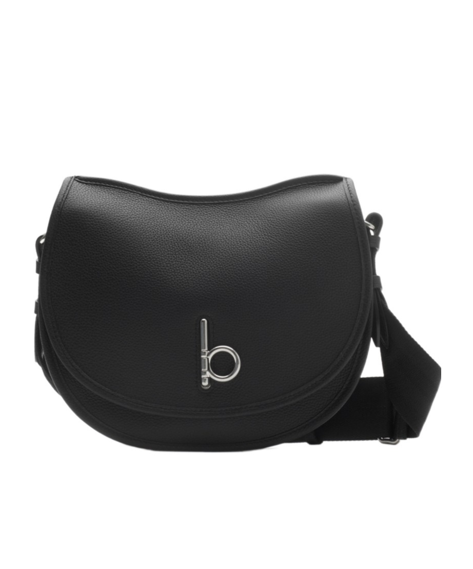 Burberry Small Rocking Horse Satchel In Black