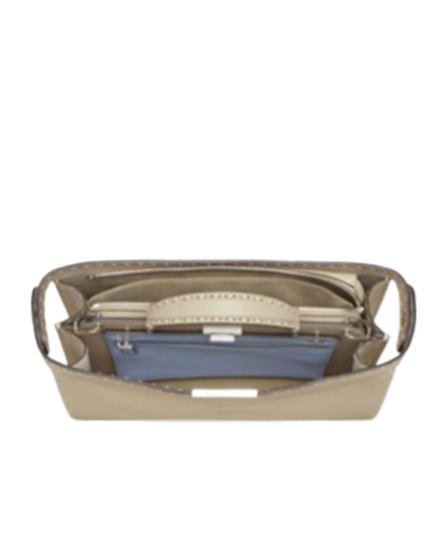 Fendi Medium Peekaboo Iseeu Tote Bag In Nude