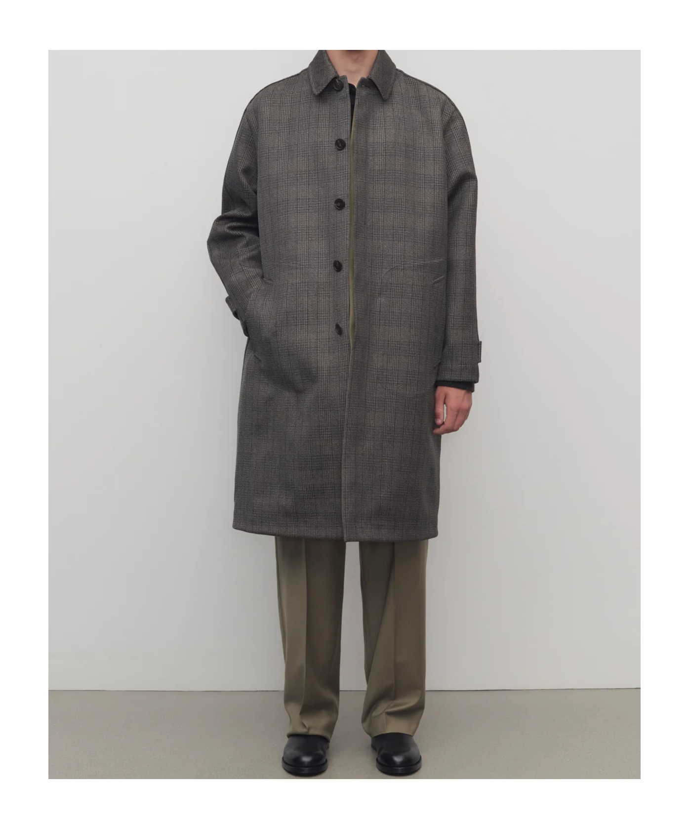 The Row Palo Coat In Brown
