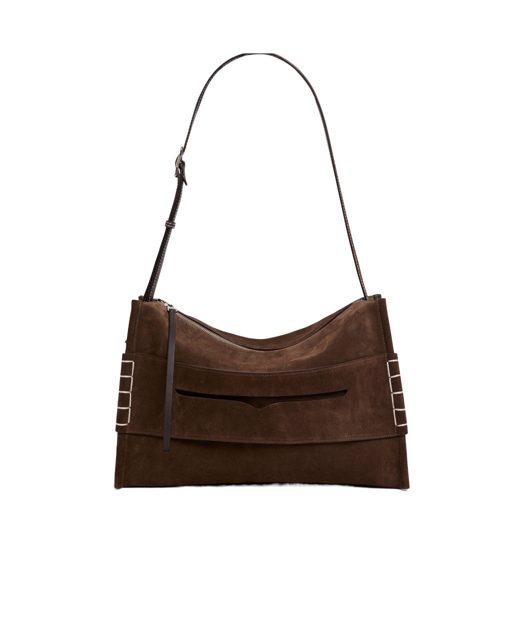 Jw Anderson Messenger Loafer Bag In Brown