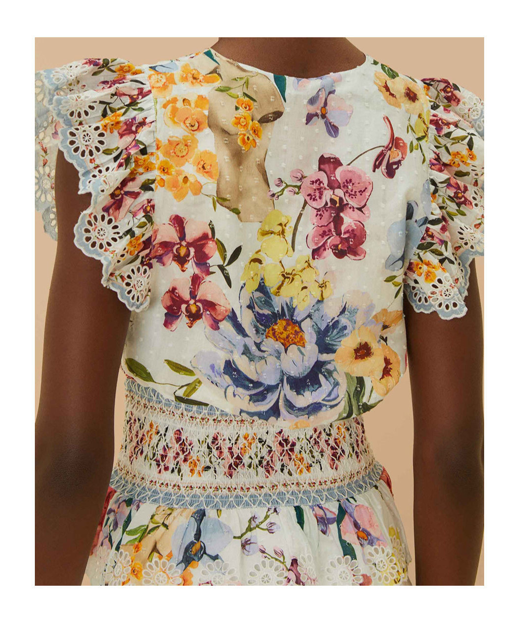FARM RIO V-NECK SHIRT