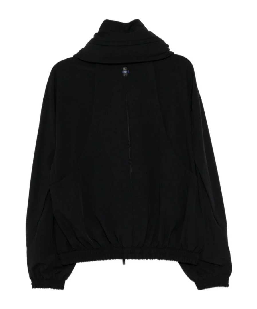 Ader Error Long-sleeved Zip-up Jacket In Black