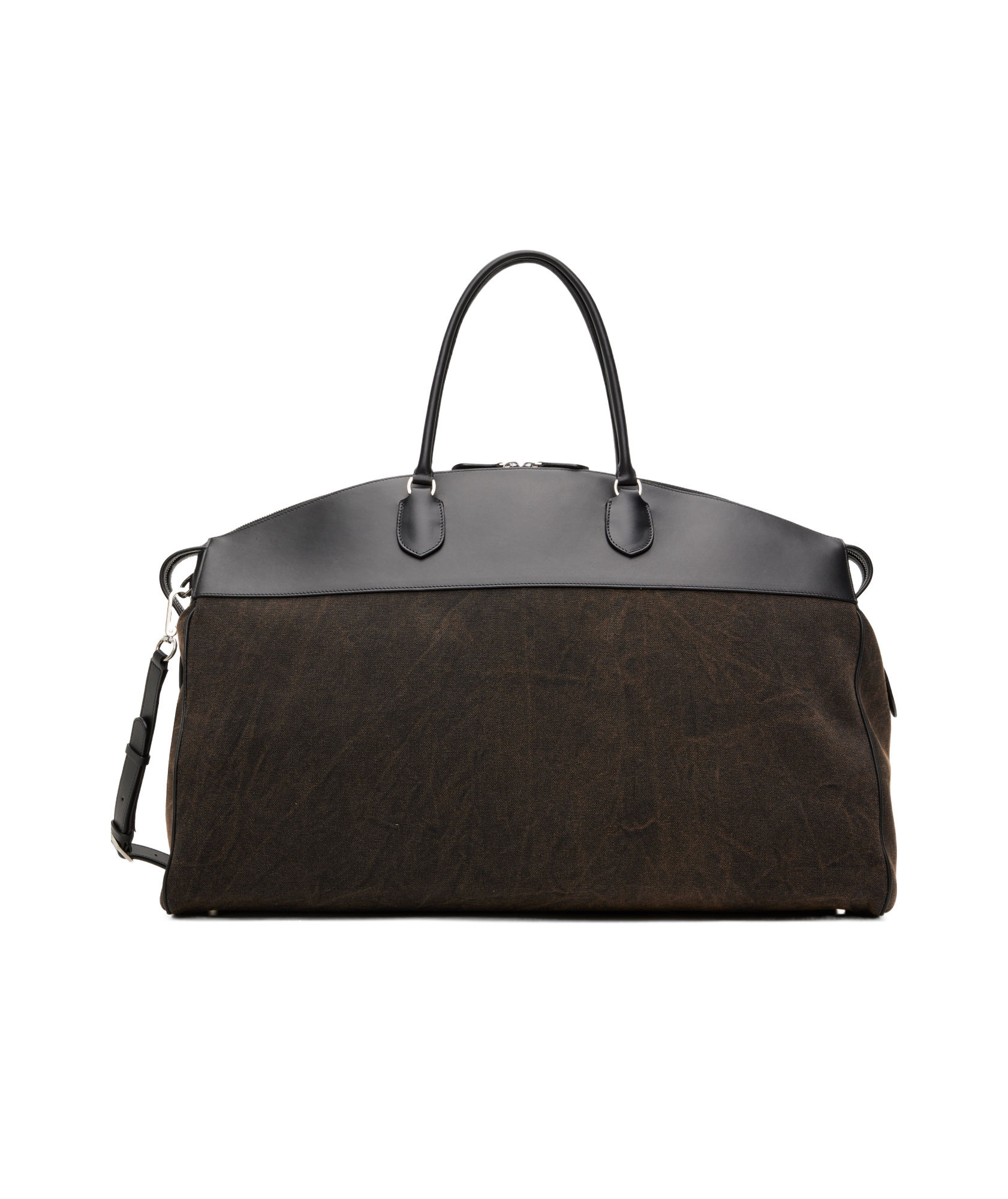 The Row Zippered Travel Bag In Black