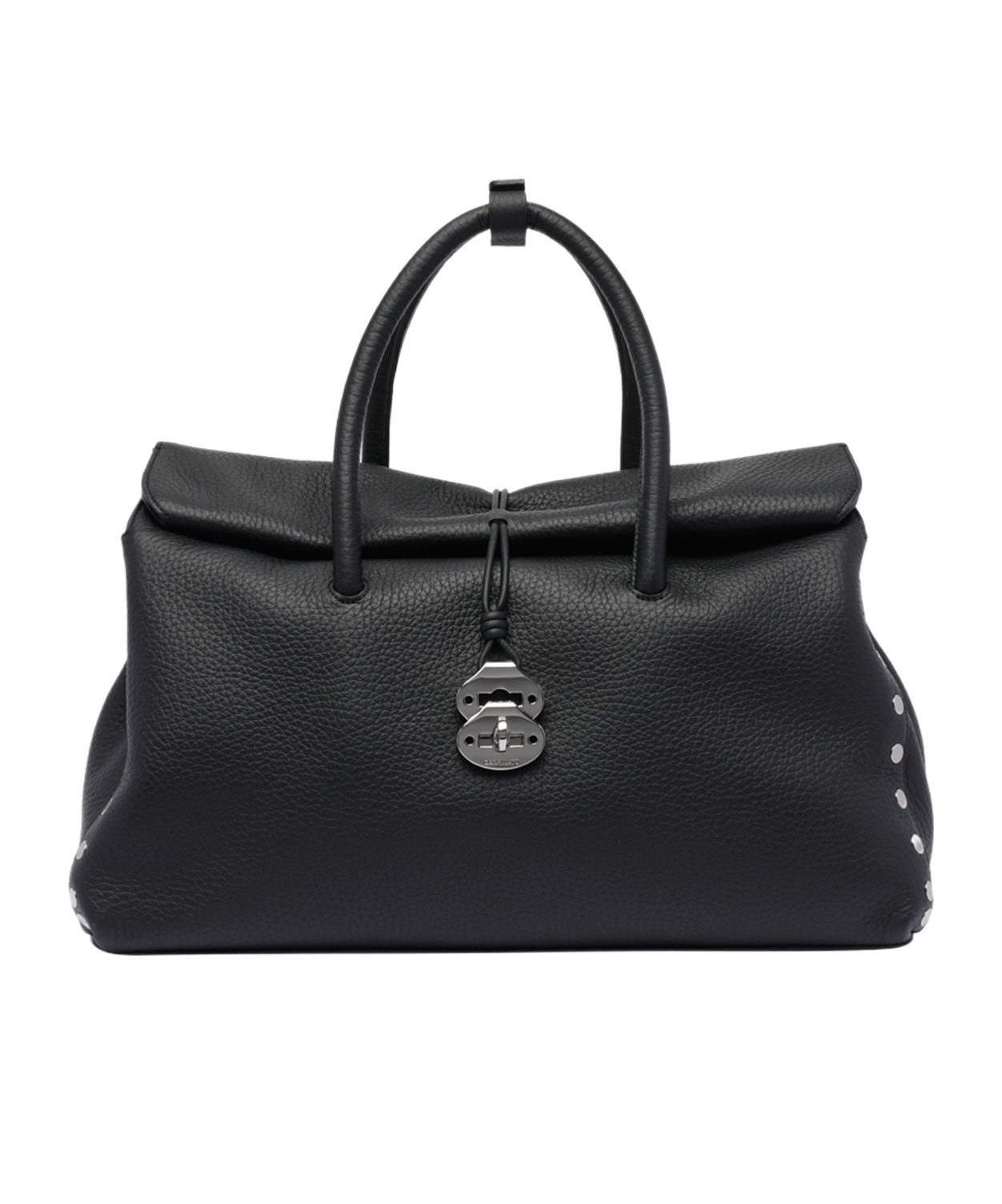 Zanellato Top Handle Shoulder Bag In Black