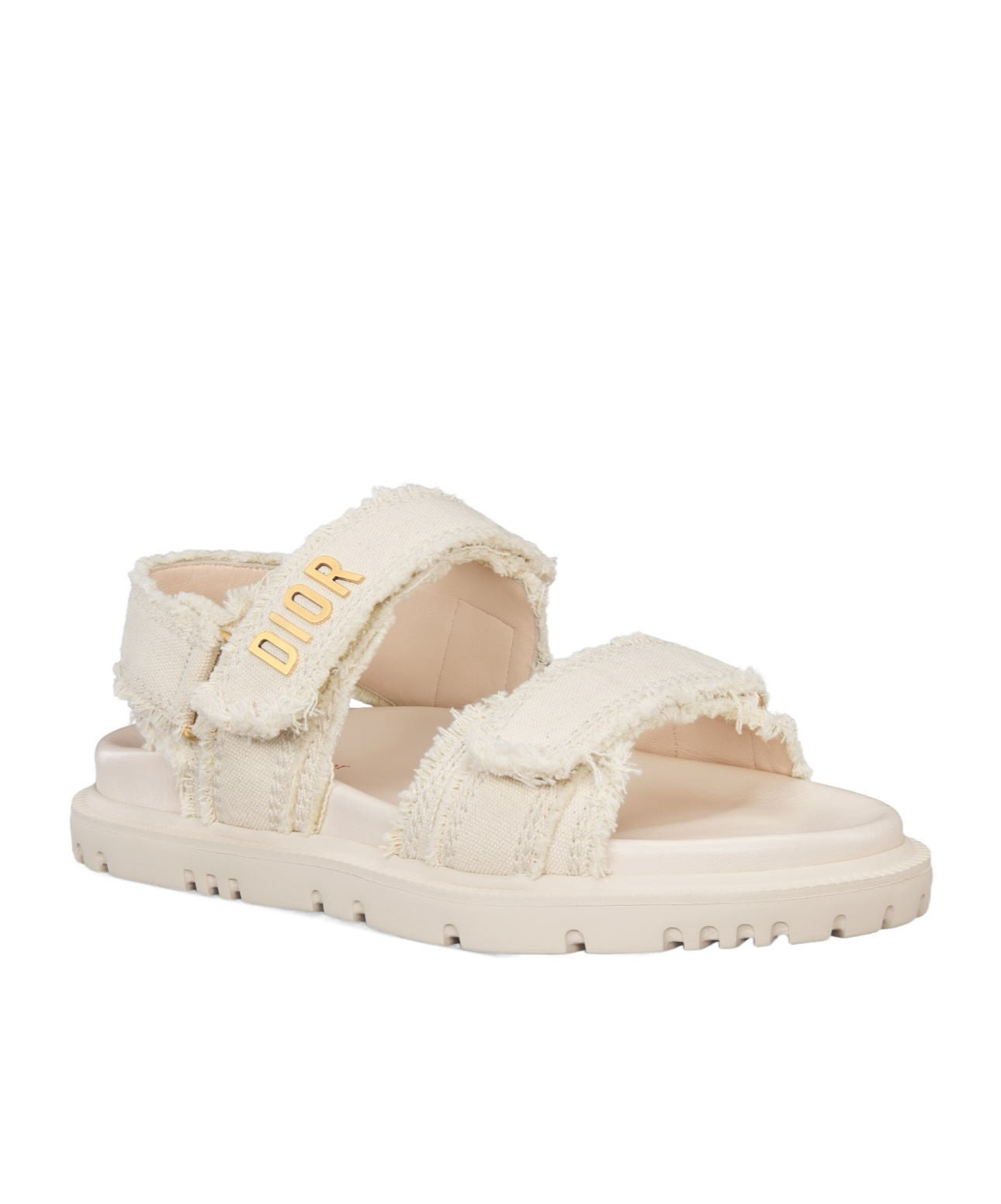 Dior Act Sandals In Nude