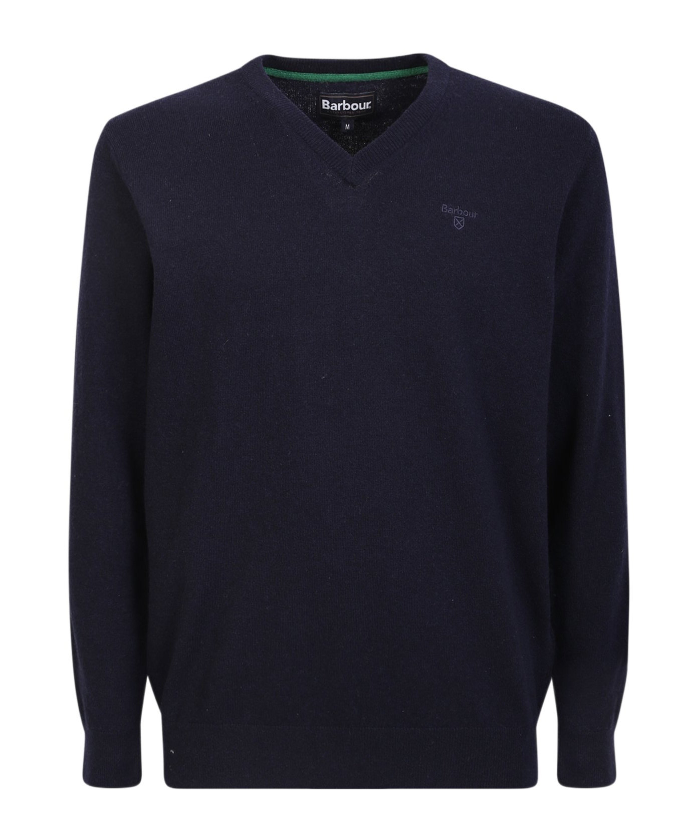 Shop Barbour V-neck Knit Jumper In Black
