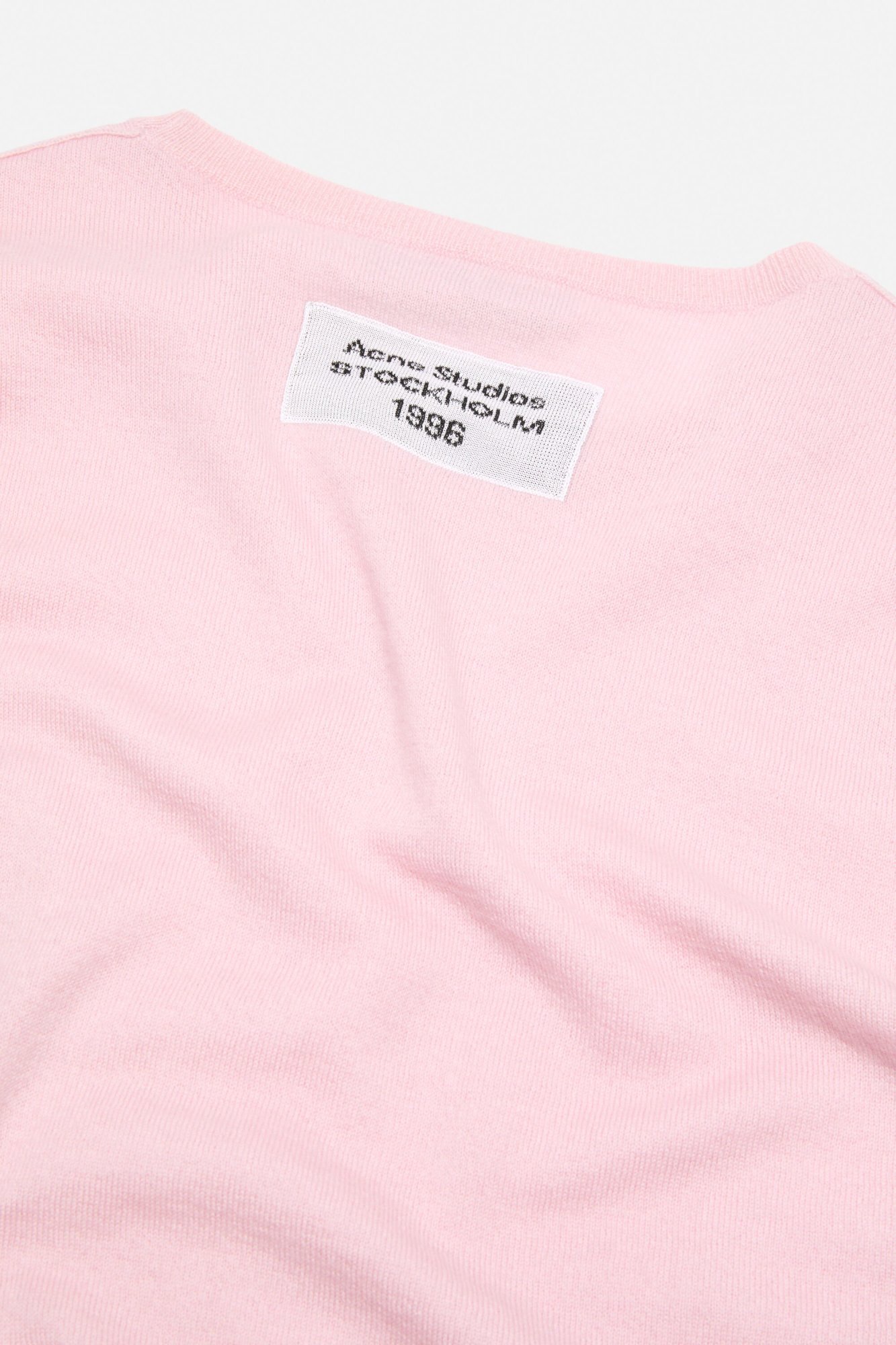 Acne Studios Cotton Sweater In Pink