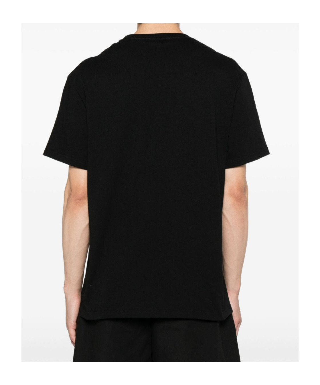 Alexander Mcqueen Black T-shirt With Print In Black