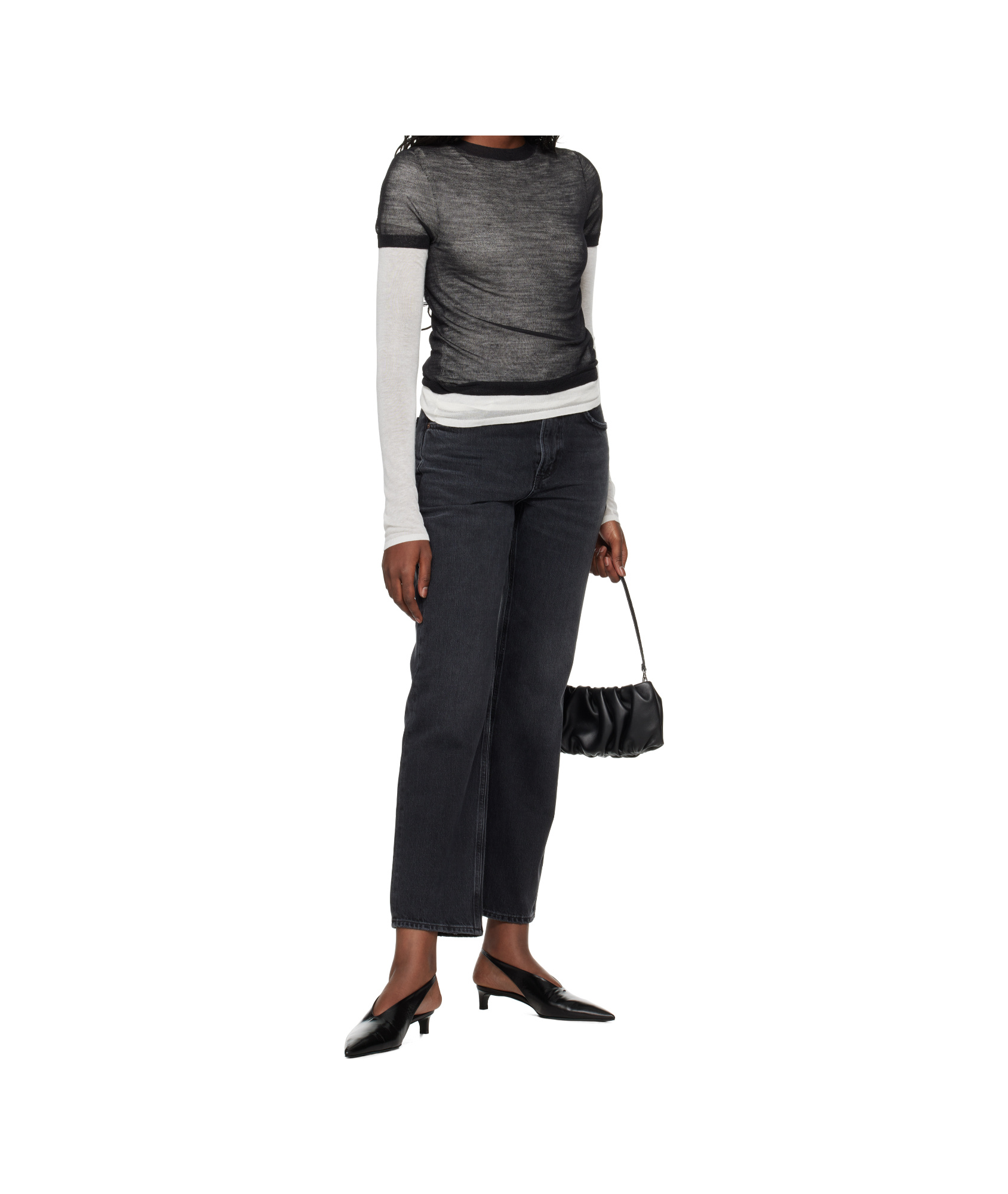Agolde 90s Pinch Waist Straight-leg High-rise Organic-cotton Denim Jeans