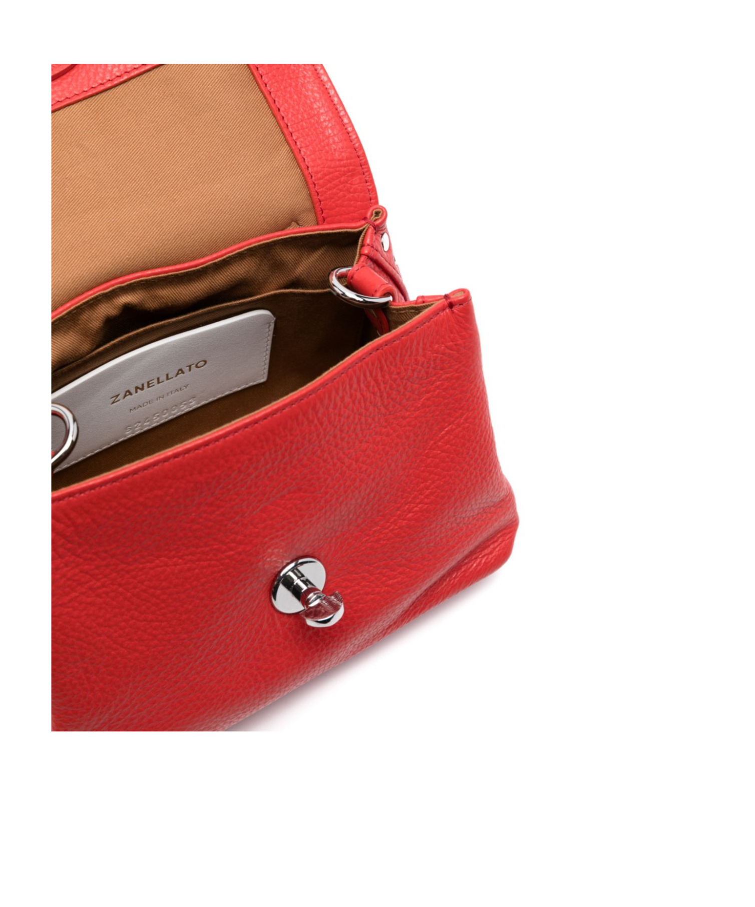 Zanellato Flip Shoulder Bag In Red