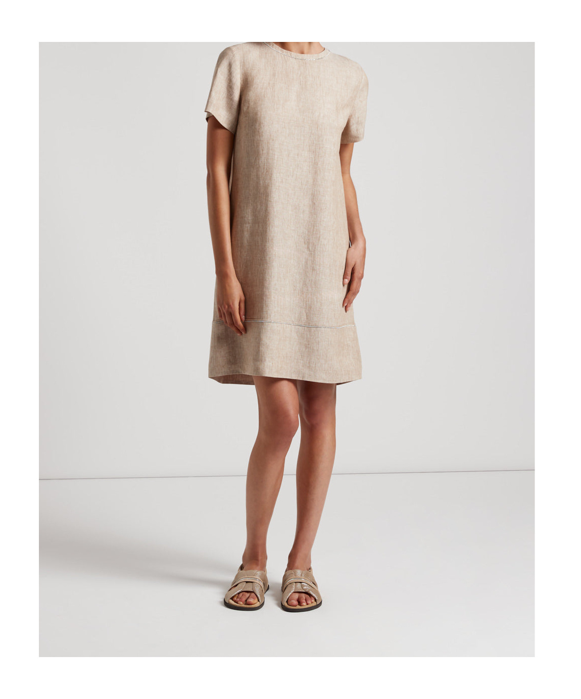 Peserico Women Linen Midi Dress