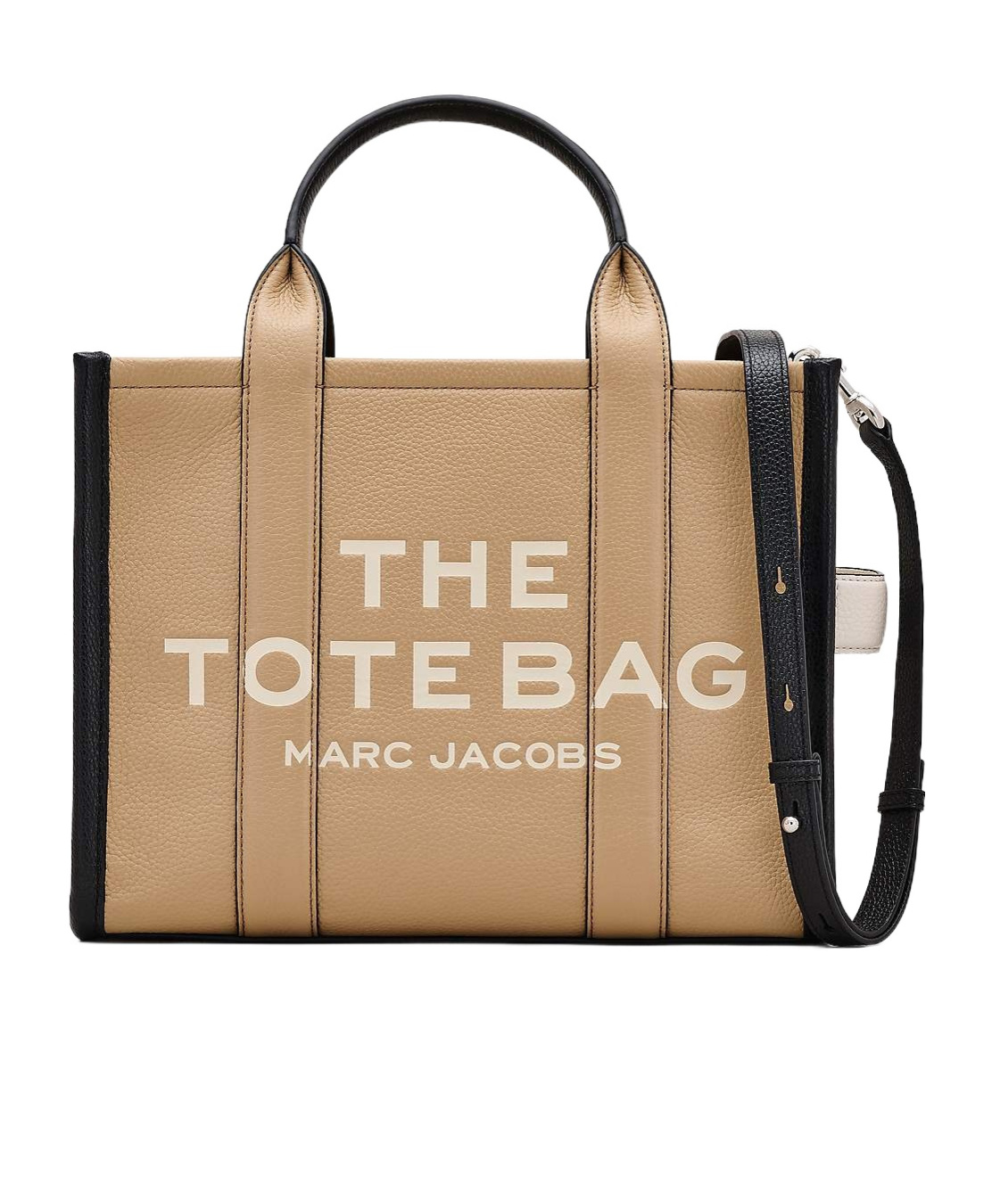 Marc Jacobs Medium Leather Tote Bag With Removable Strap