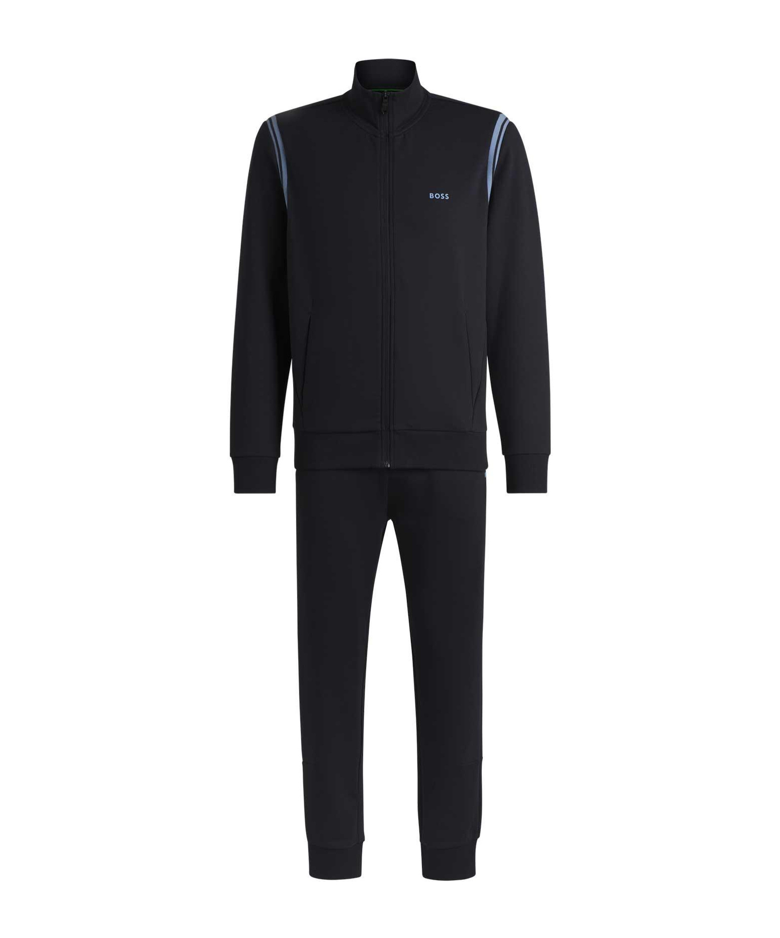 Hugo Boss Long-sleeved Sports Suit In Black