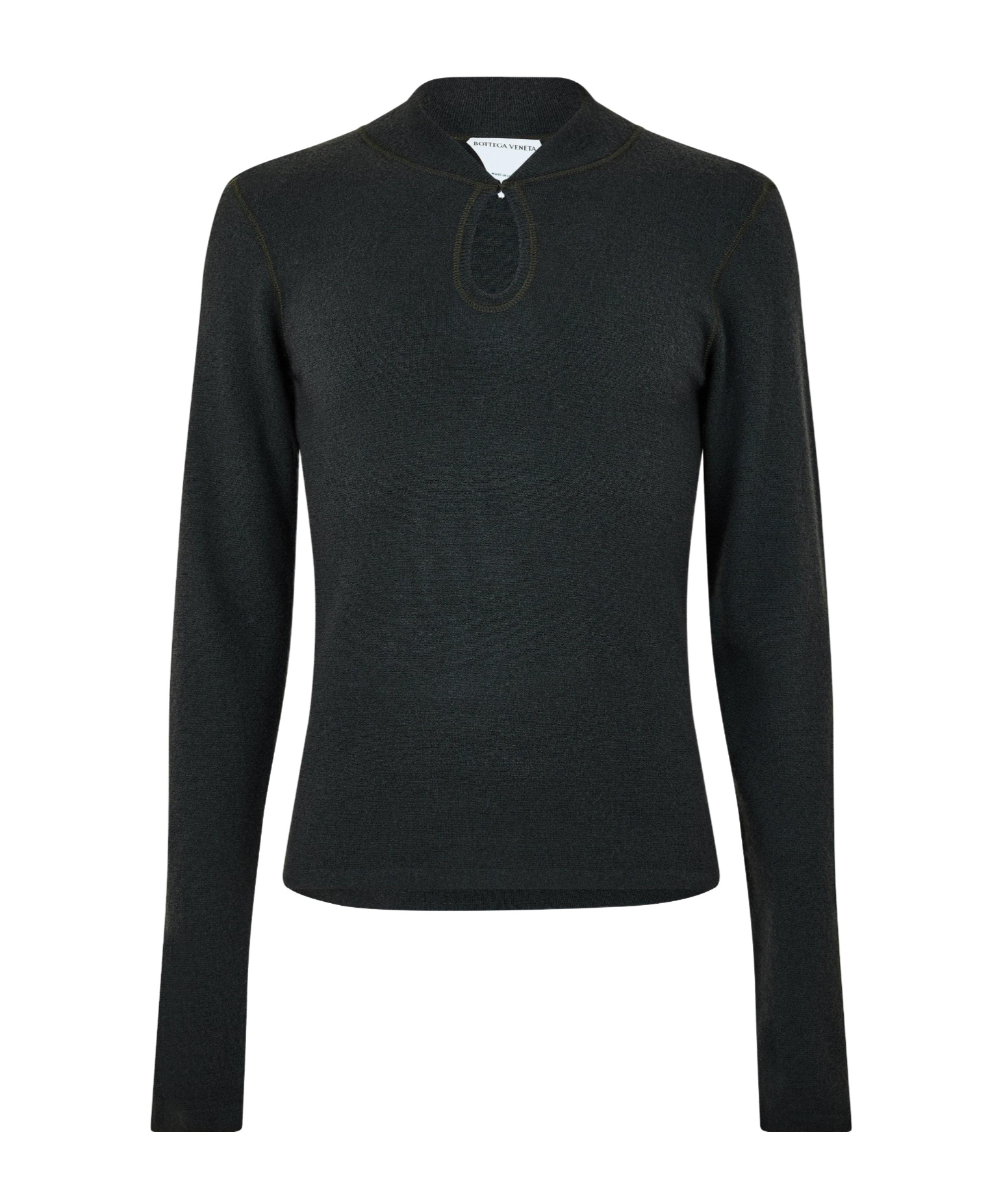 Bottega Veneta Casual Knit Sweater In Black
