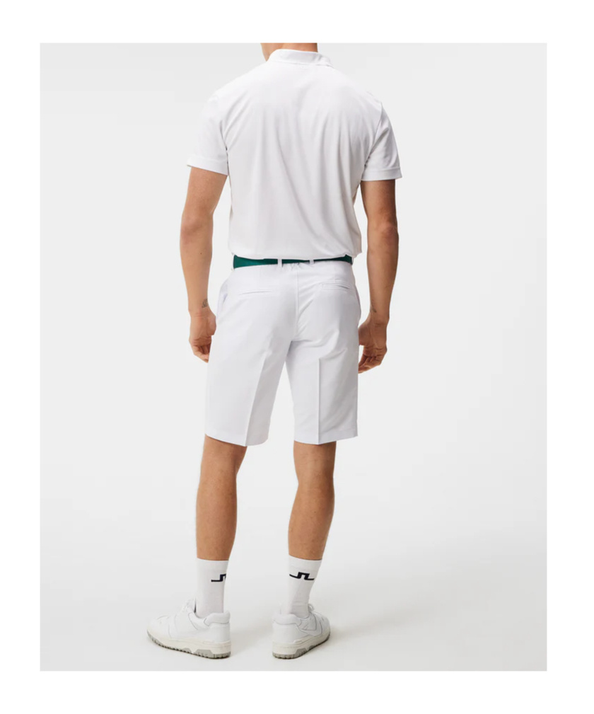 J. Lindeberg Logo Polo Shirt In White