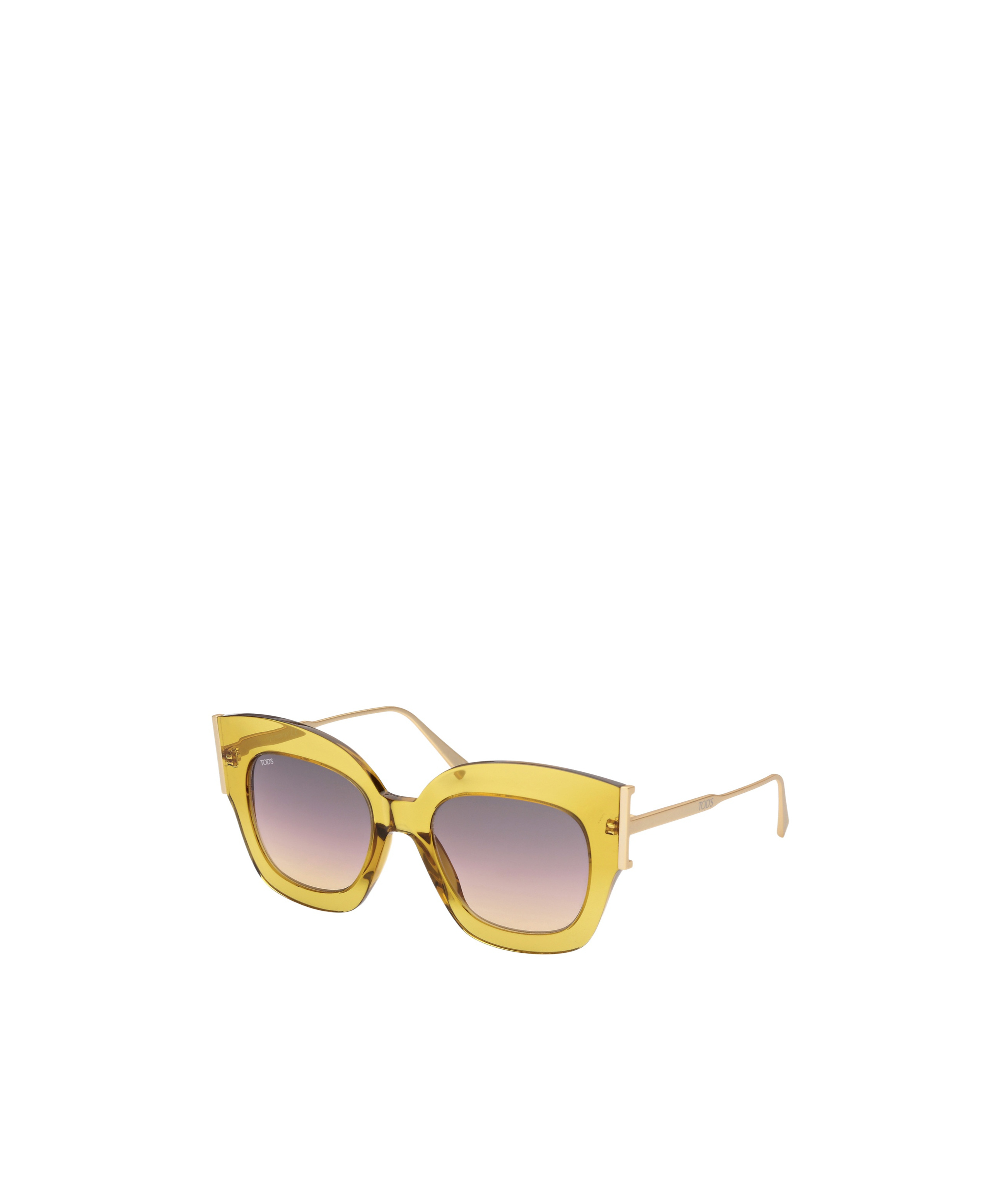 Tod's Geometric Frame Sunglasses In Multicolor