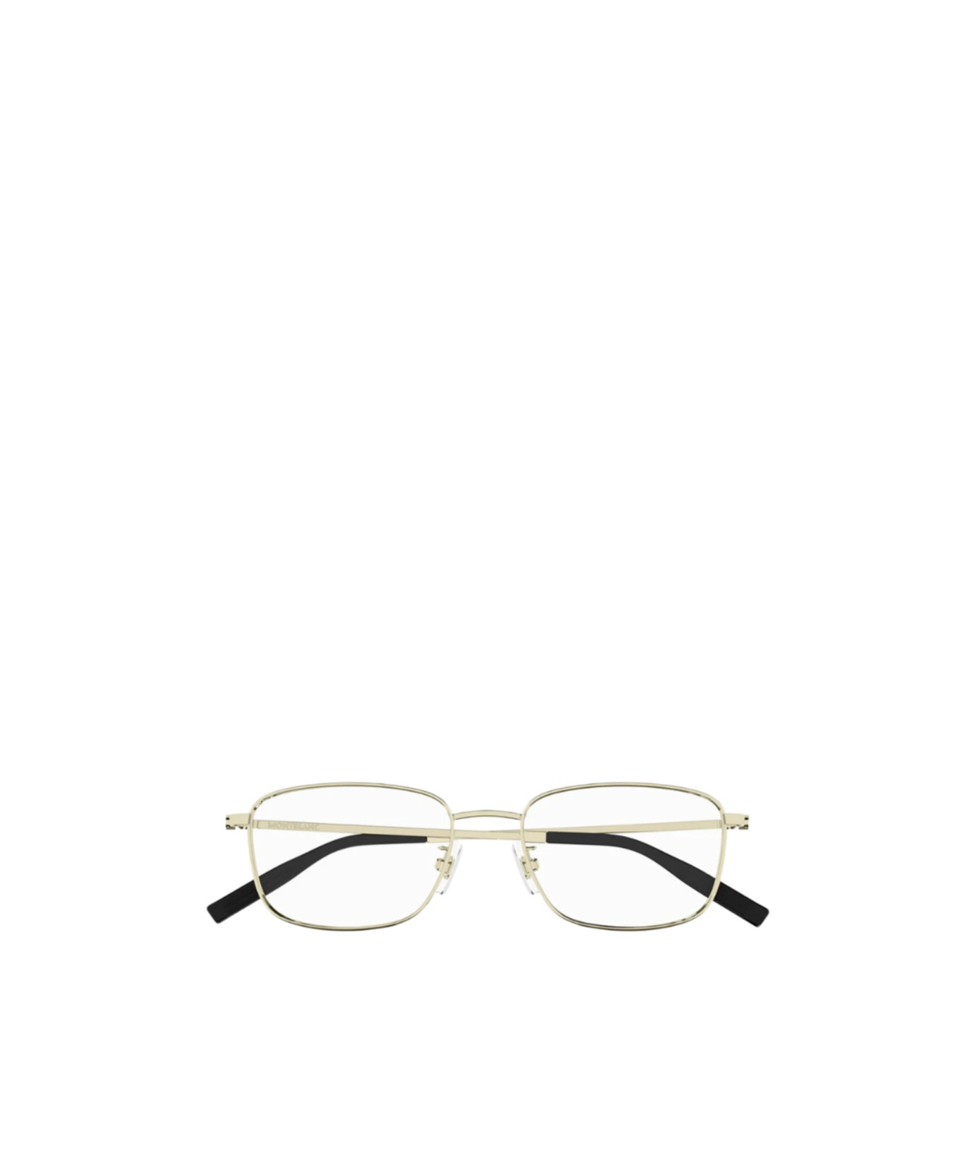 Montblanc Eyewear Squared Frame Glasses In Brown