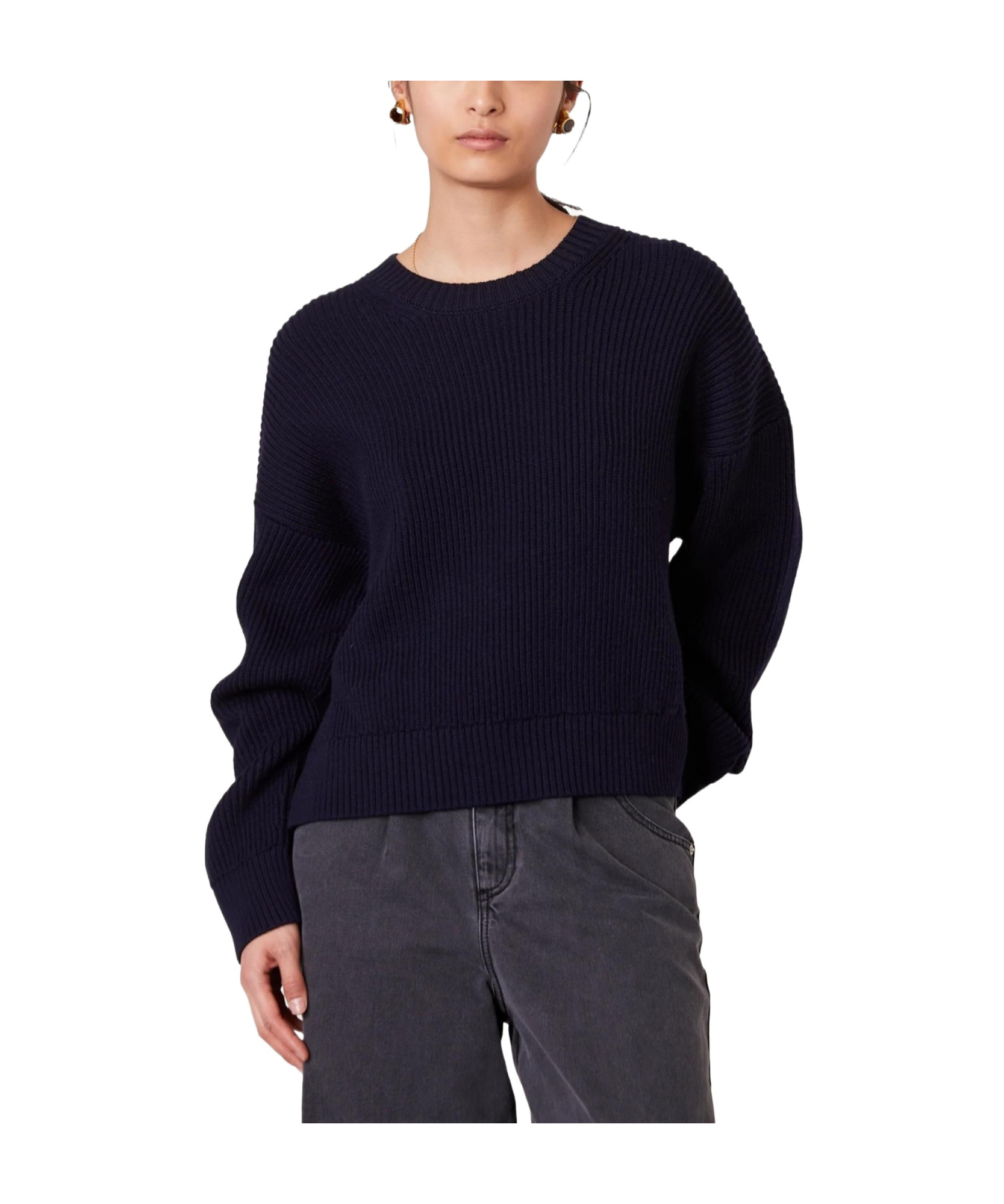 OFFICINE GENERALE LONG-SLEEVED SWEATER