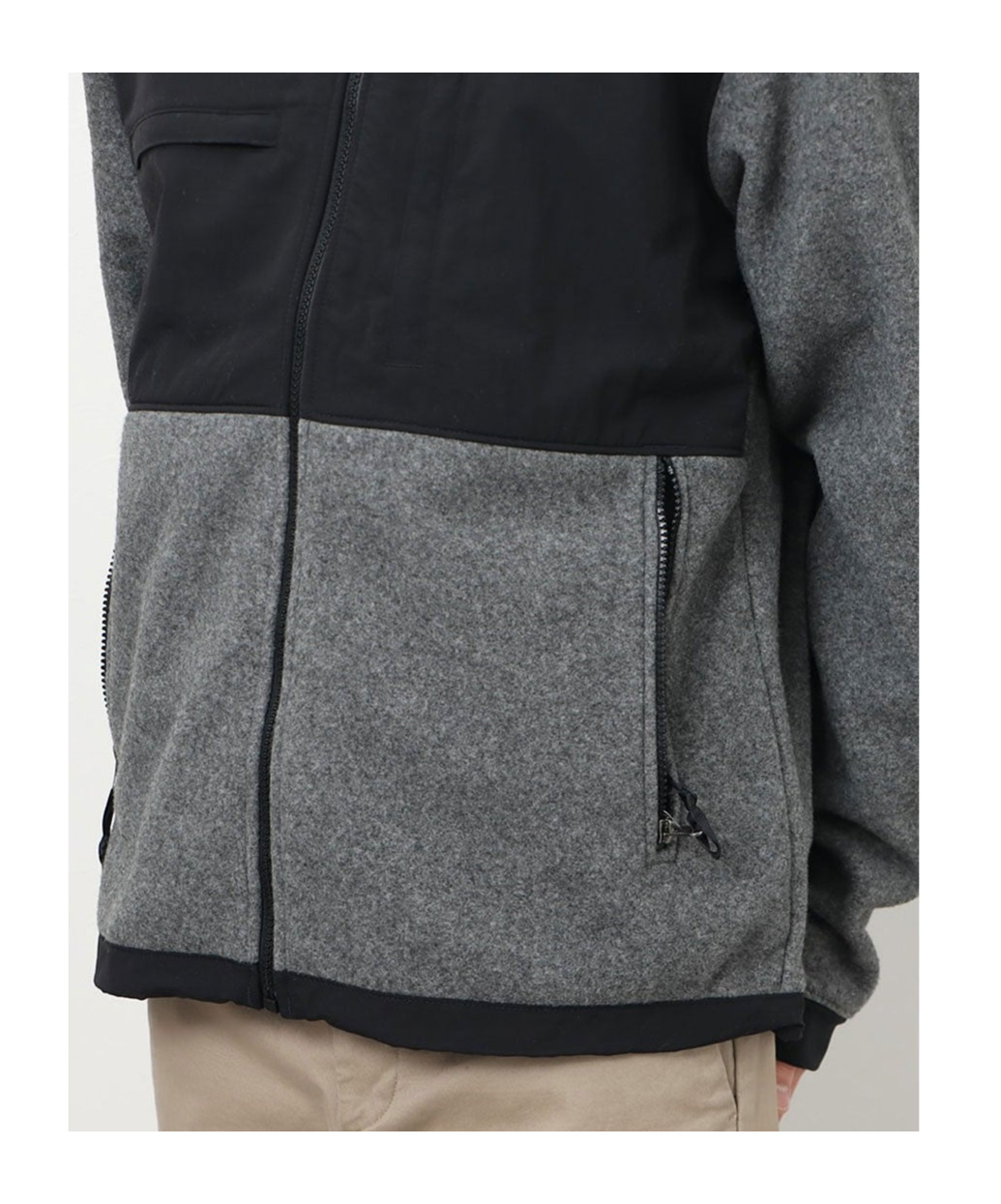 The North Face Long-sleeved Casual Jacket In Black