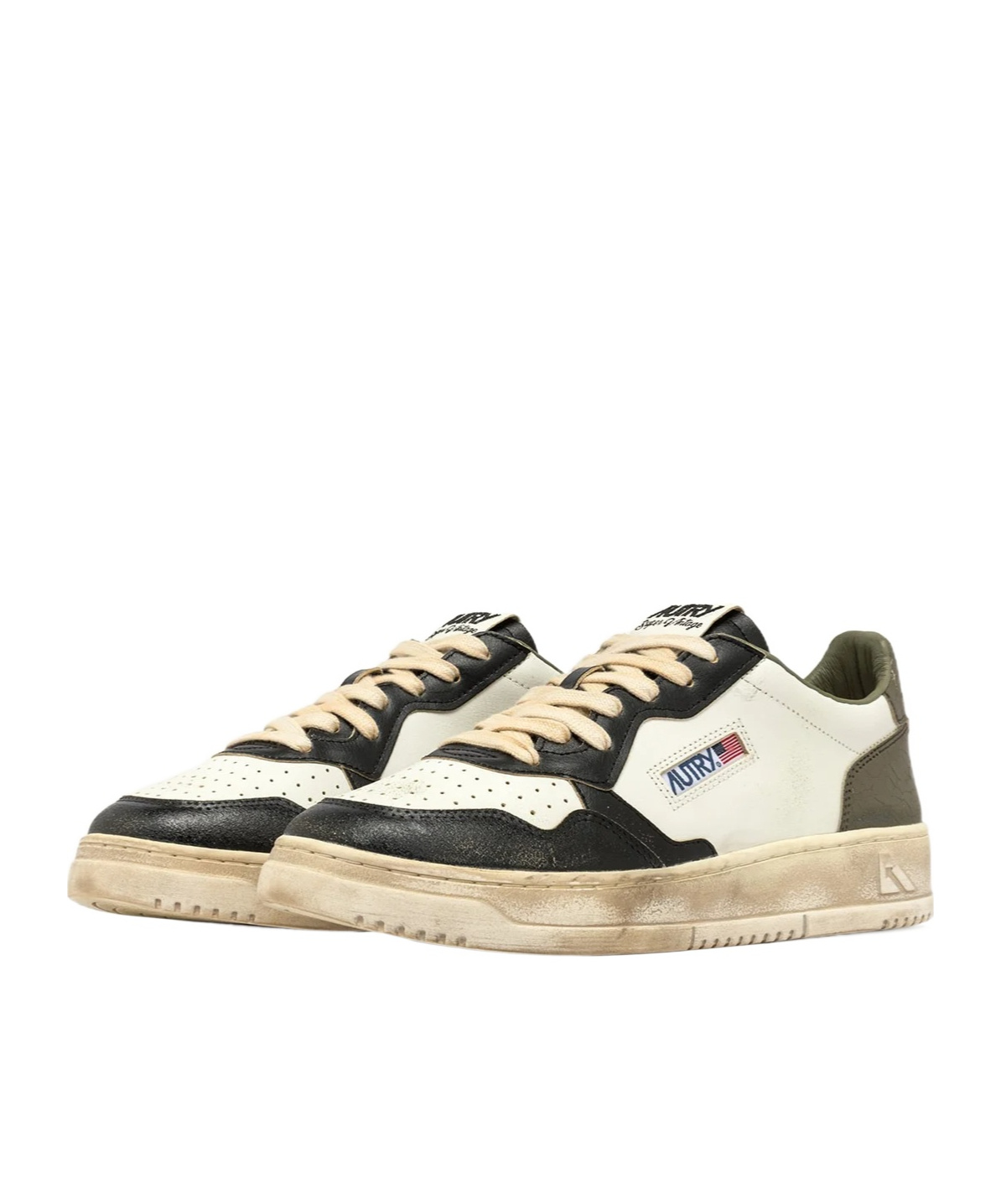 Autry Leather Medalist Low Super Vintage Sneakers