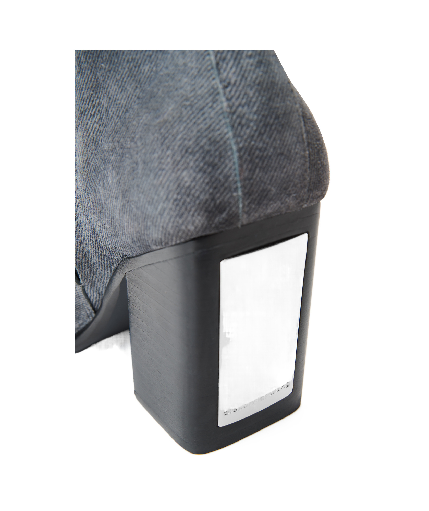 Alexander Wang 95mm Throttle Ankle Boot In Black