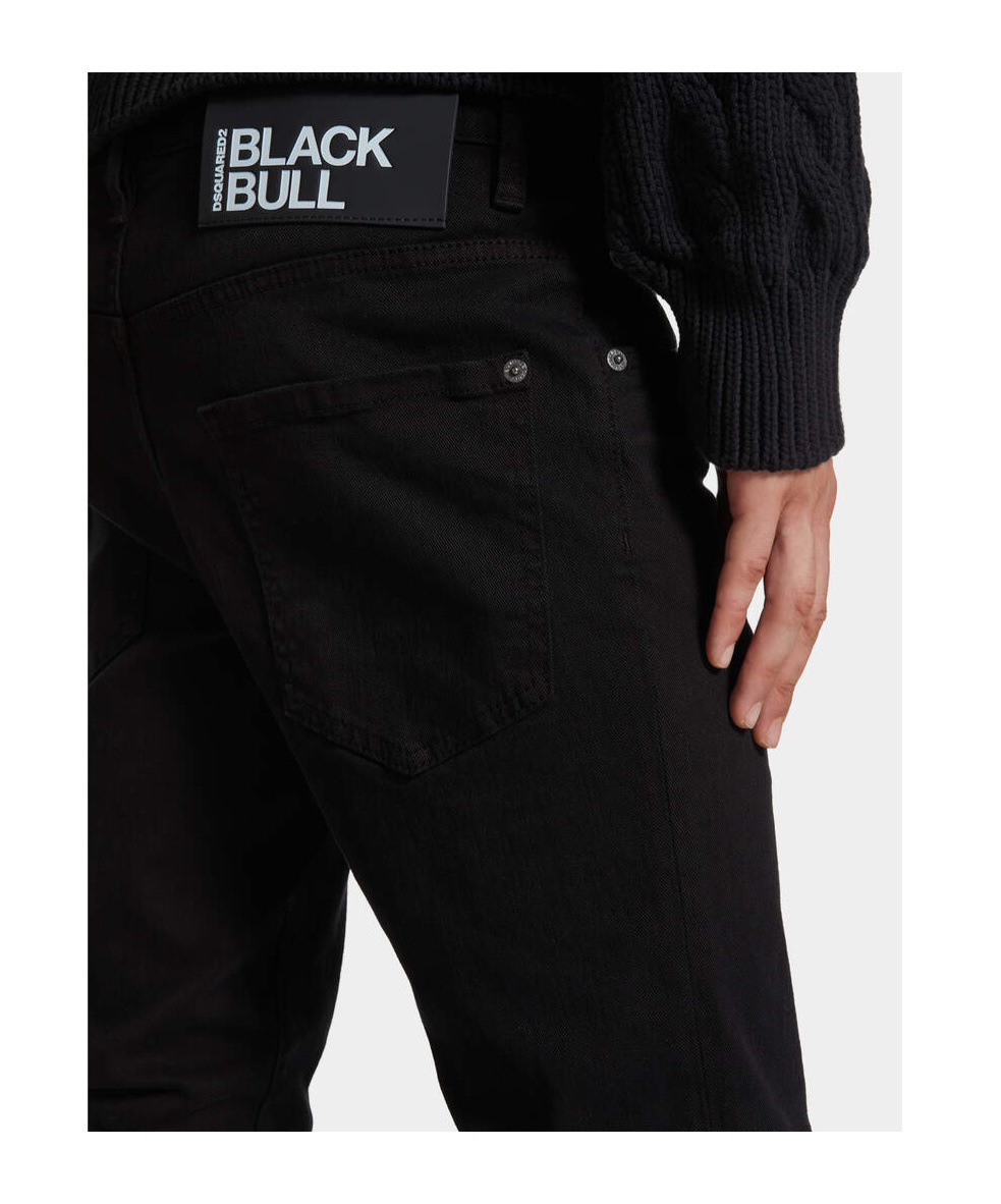 Dsquared2 Belt-loop Jeans In Black