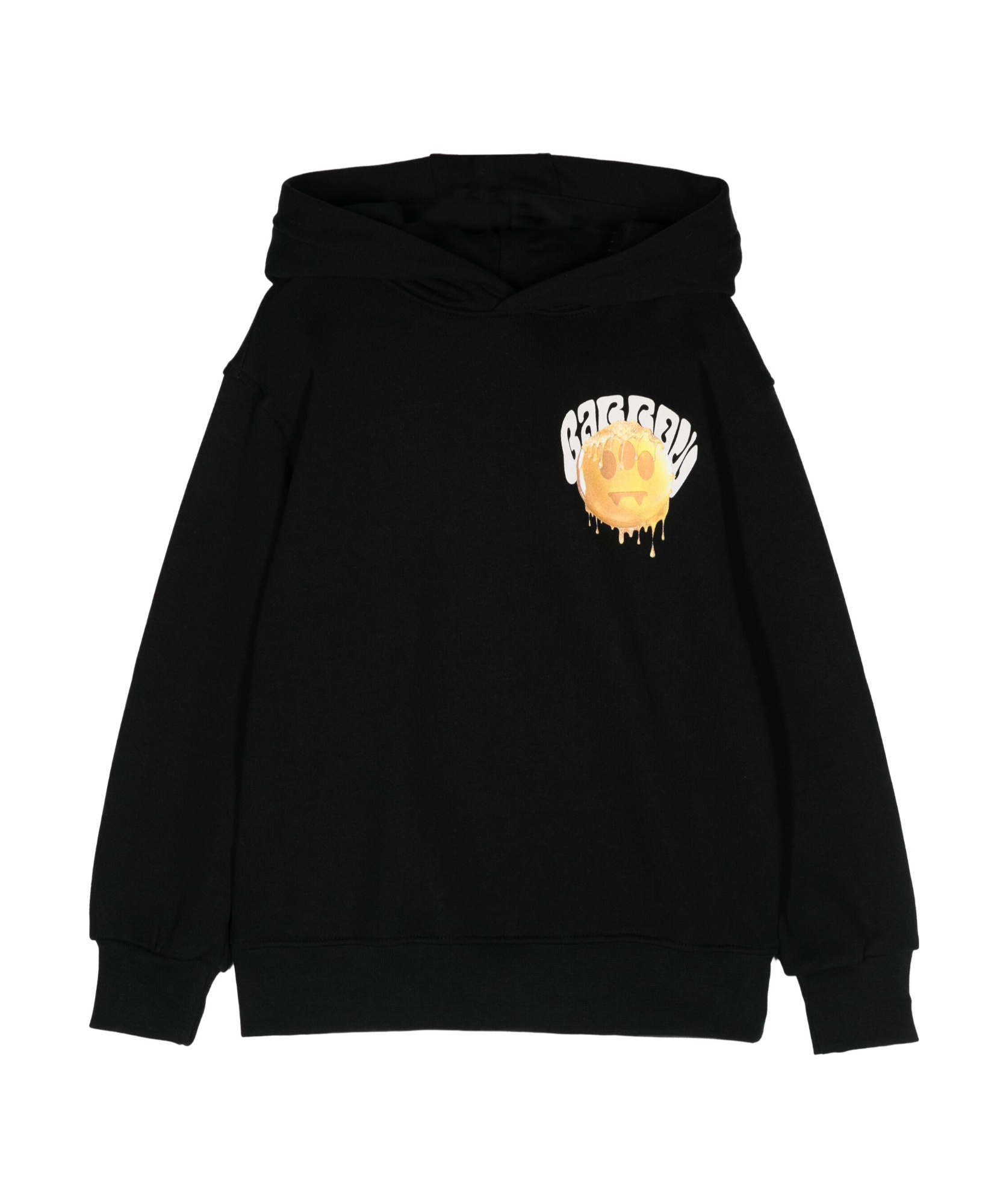 Barrow Logo-print Hoodie In Black