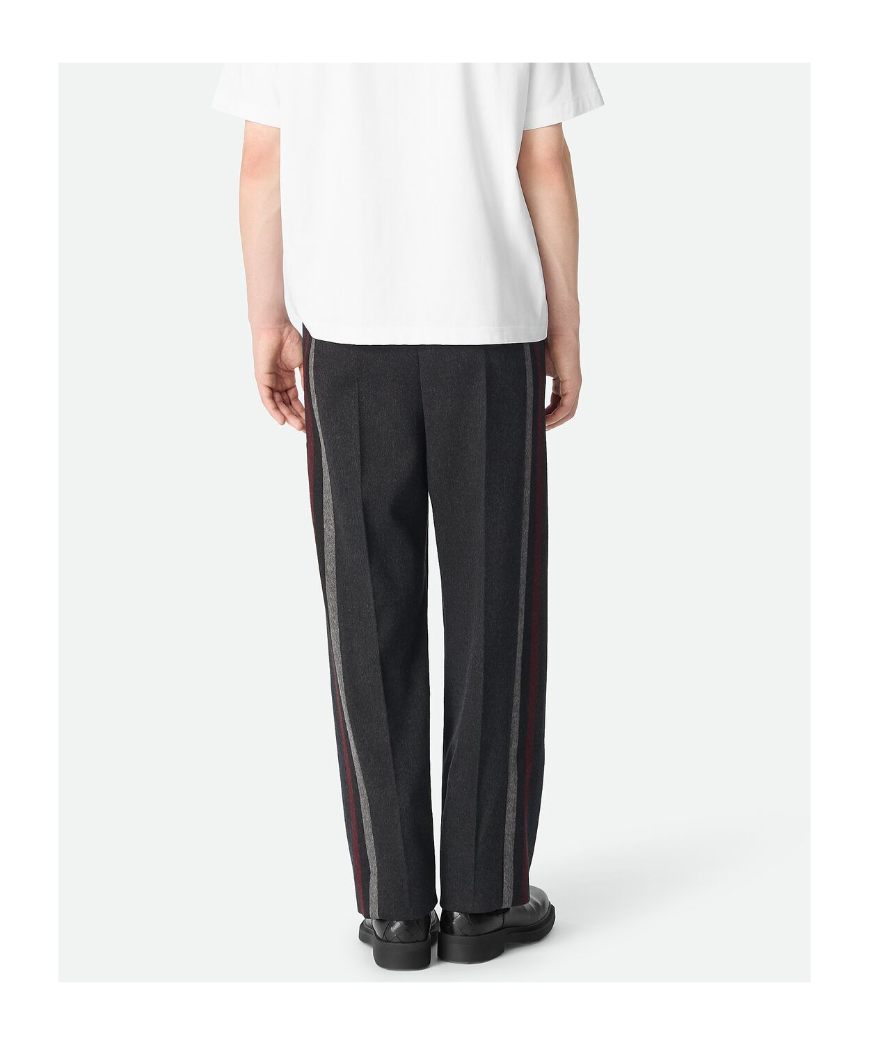 Bottega Veneta Wool And Cashmere Pants In Black