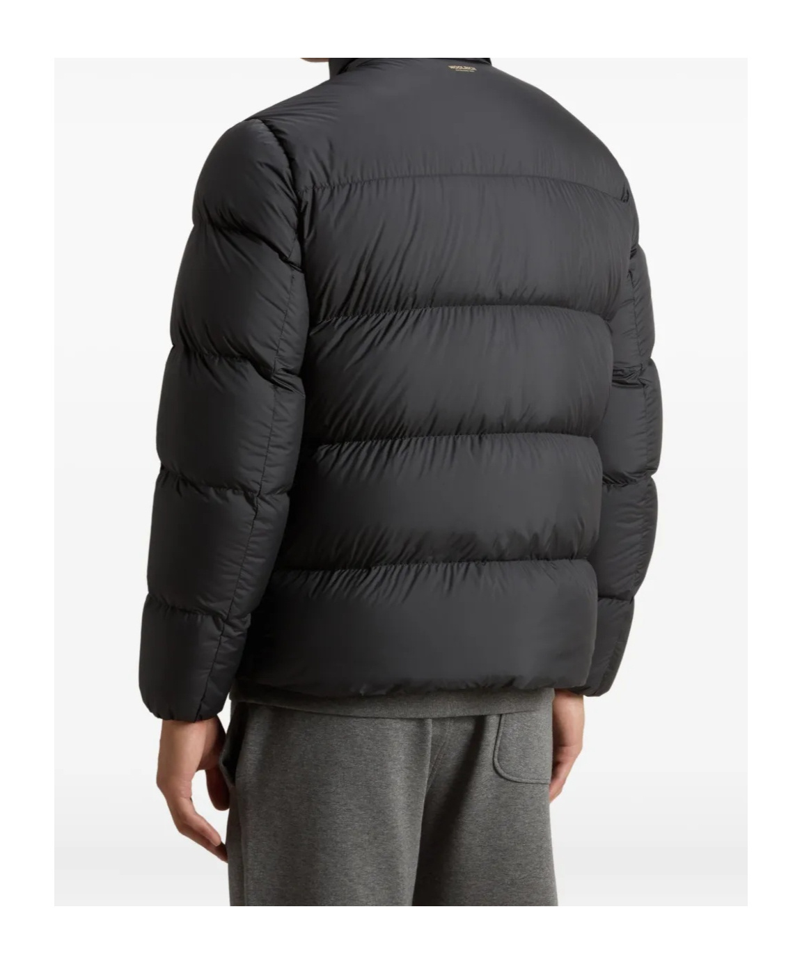 Woolrich Eagle Cloud Puffer Jacket In Black