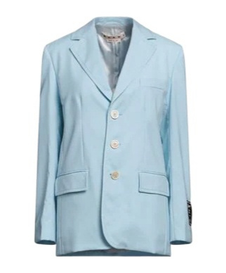 Marni Single- Suit Jacket In Blue