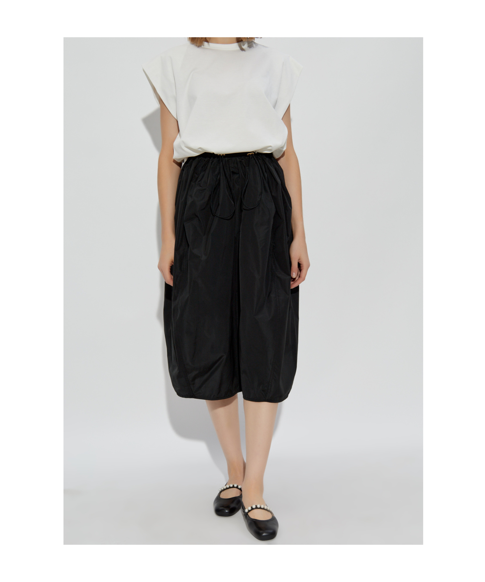 Fabiana Filippi Round-neck Dress In Black
