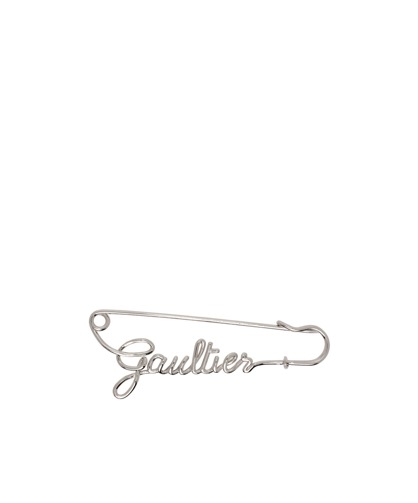Jean Paul Gaultier Pin And Brooch In Gray