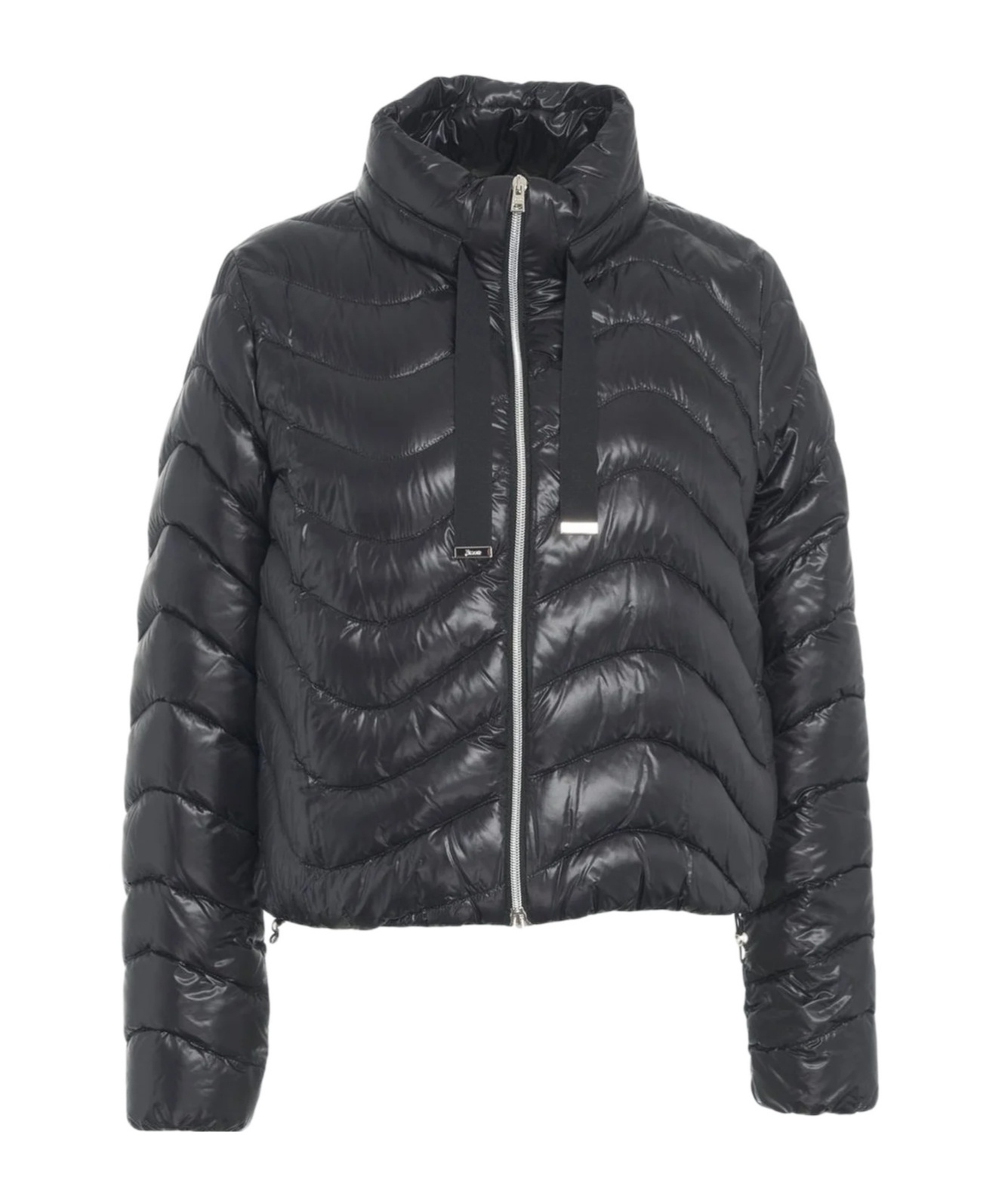 Herno Ultralight Resort Short Jacket In Black